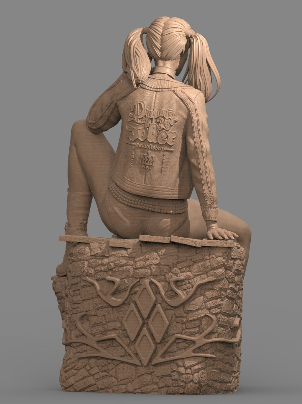1567 Harley Quinn Special Edition - DC Comics - STL 3D Print Files - 3D Printed Garage Kit ガレージキット Resin Model Scale Figure フィギュア