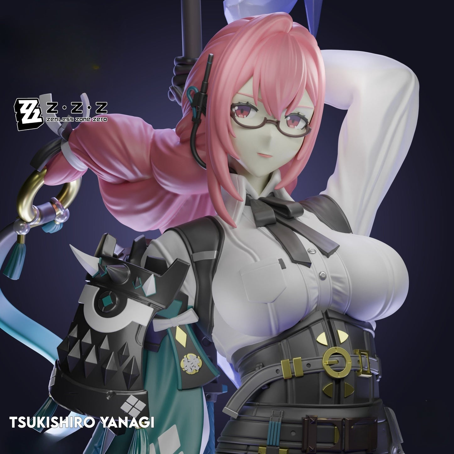 3382 Tsukishiro Yanagi - Zenless Zone Zero - 1/8