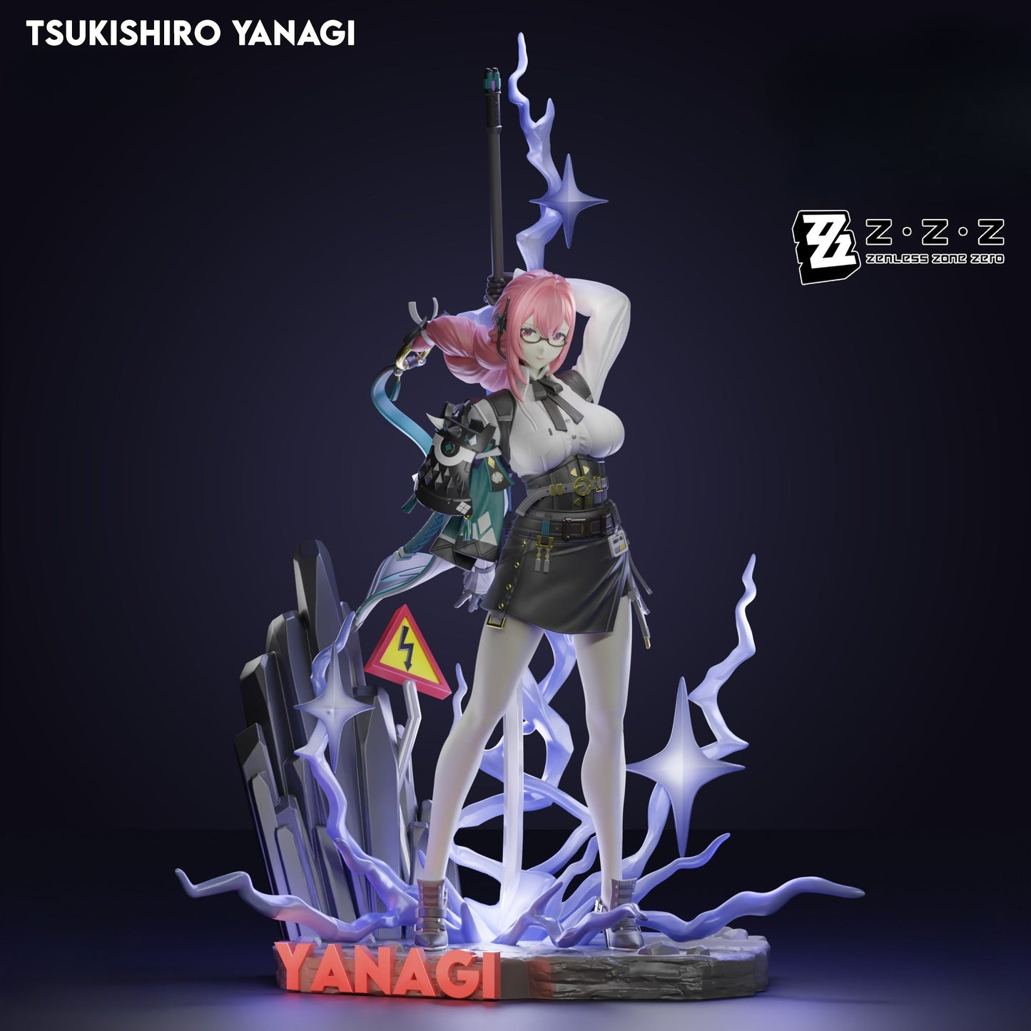 3382 Tsukishiro Yanagi - Zenless Zone Zero - 1/8