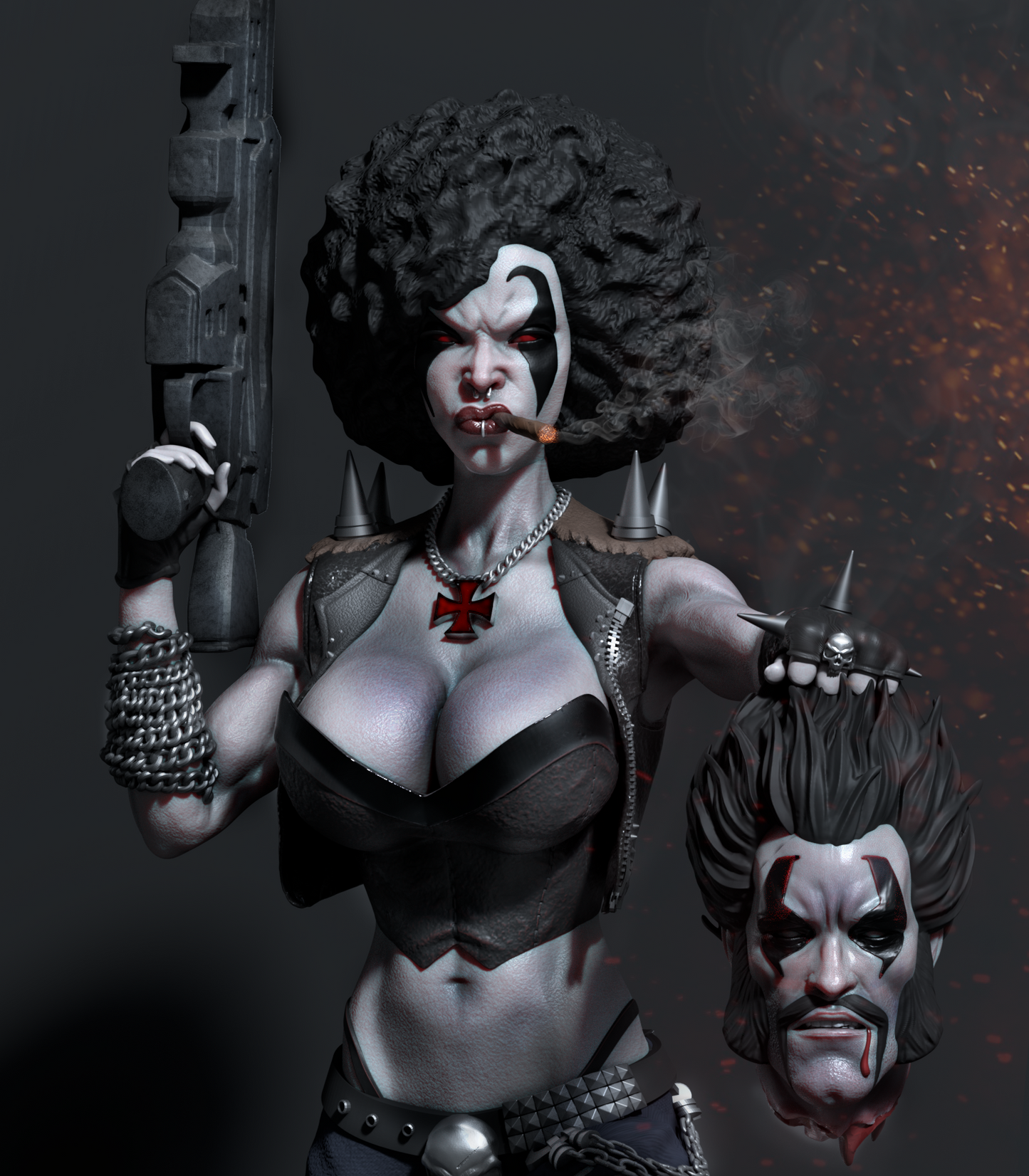 Lady Lobo 1/8 Scale