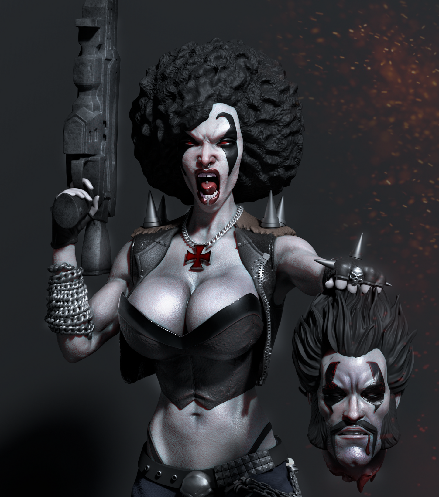 Lady Lobo 1/8 Scale