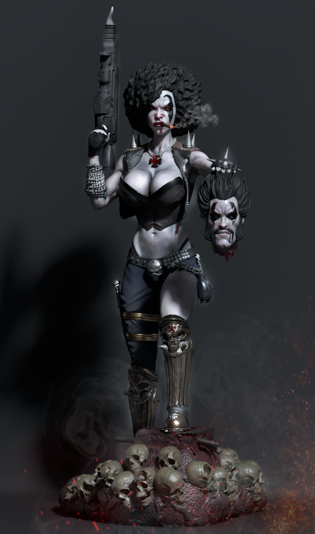 Lady Lobo 1/8 Scale