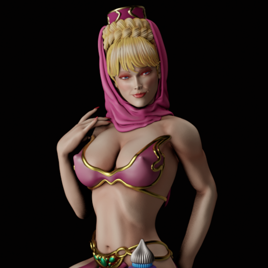 I Dream of Jeannie Special Edition - STL 3D Print Files - 3D Printed Garage Kit ガレージキット Resin Model Scale Figure フィギュア