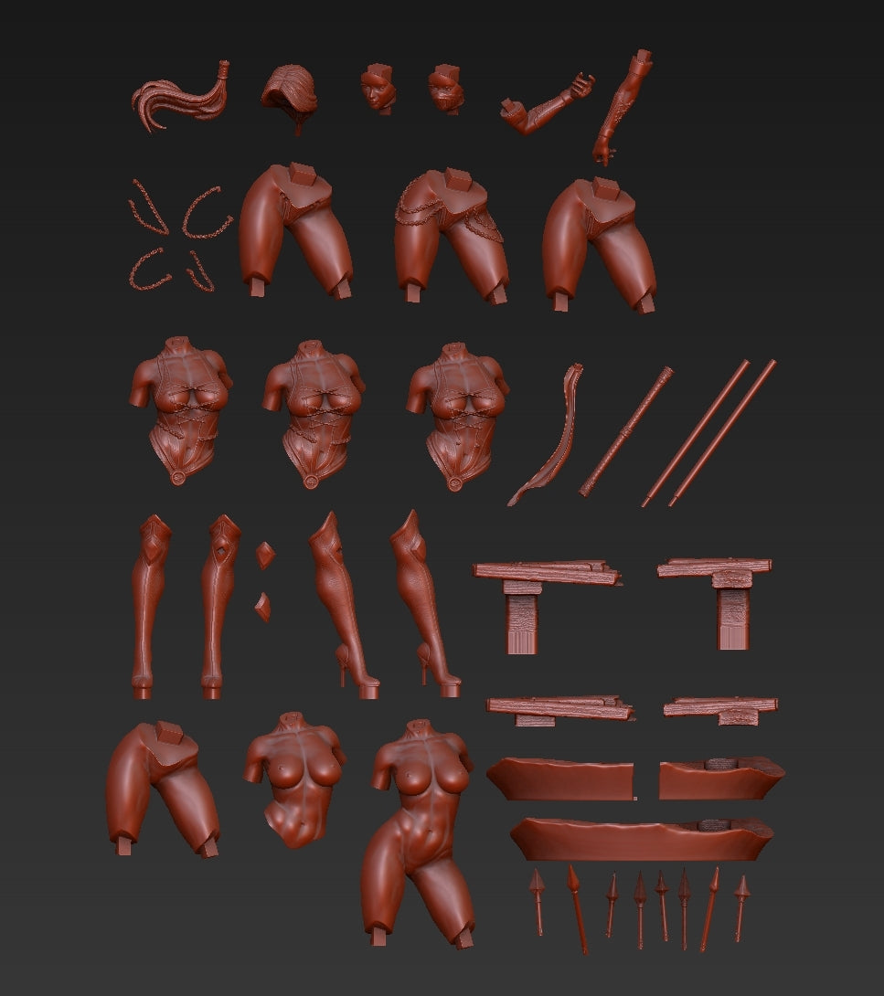 Jade Special Edition - Mortal Kombat 1/8 Scale - 3D Printed Garage Kit ガレージキット Resin Model Scale Figure フィギュア