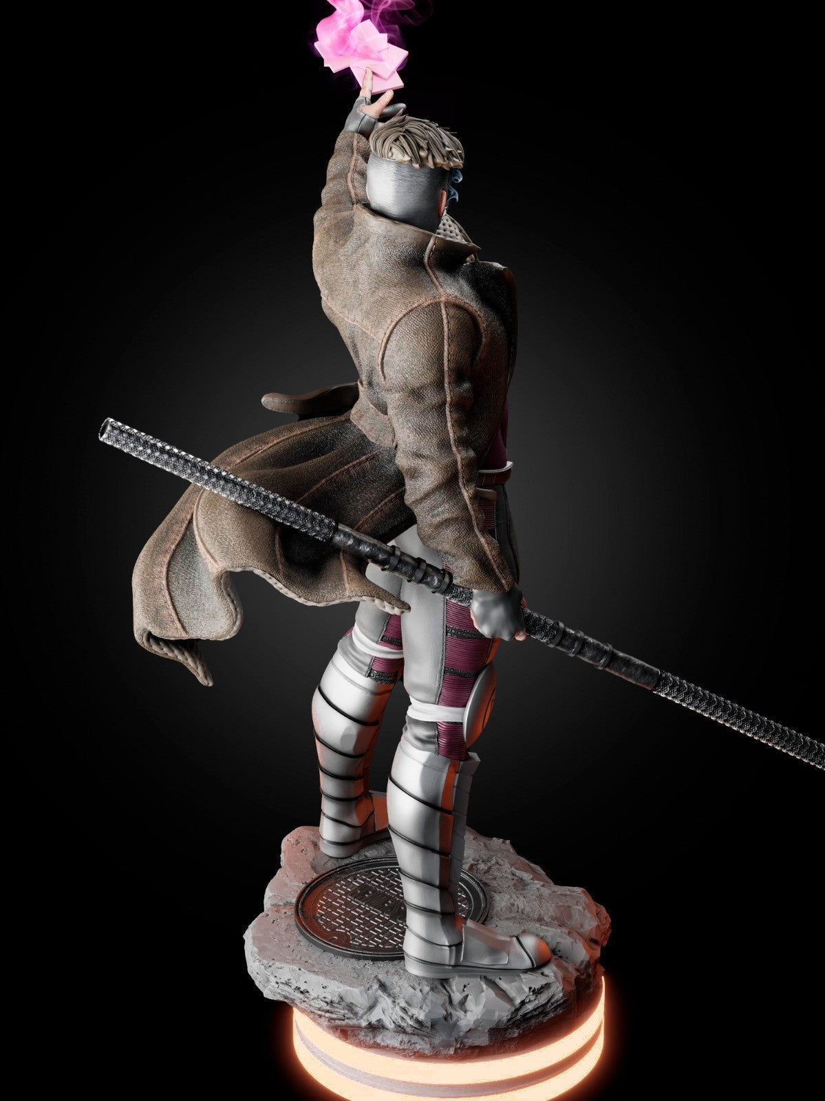 Gambit - X-MEN - 3D Print 1/8 Scale