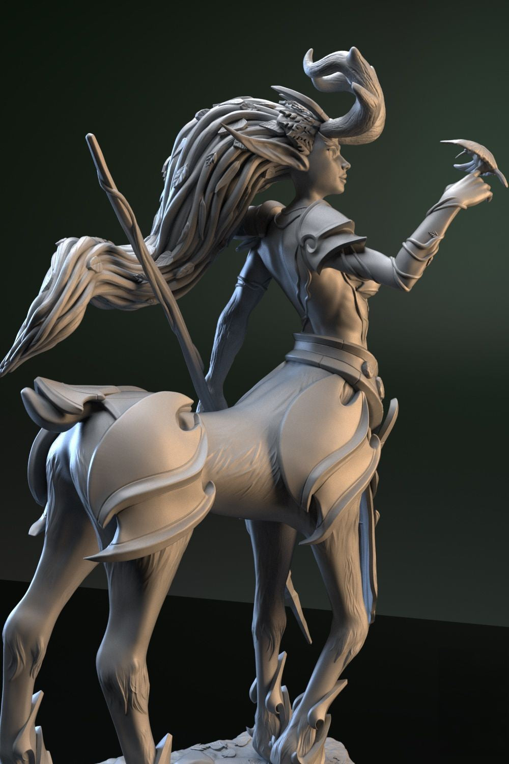 The Dryad Special Edition - STL 3D Print Files - 3D Printed Garage Kit ガレージキット Resin Model Scale Figure フィギュア