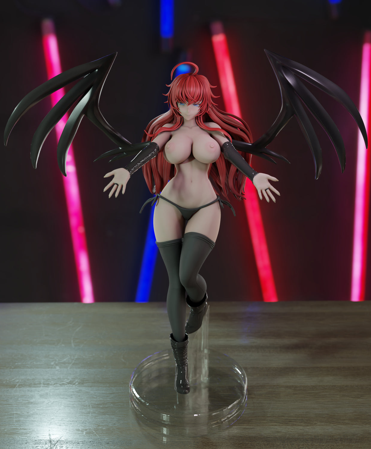 Rias Special Edition - STL 3D Print Files - 3D Printed Garage Kit ガレージキット Resin Model Scale Figure フィギュア
