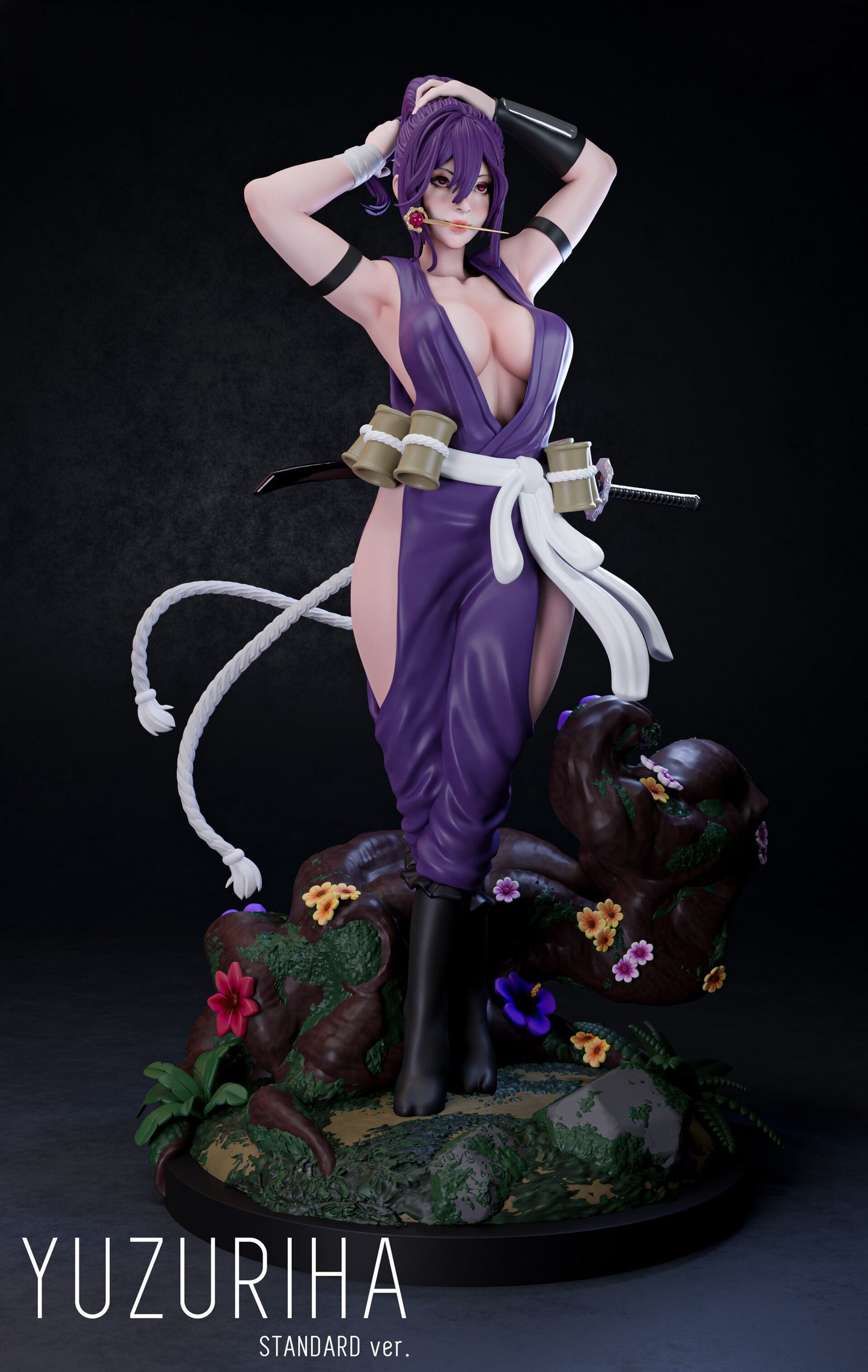 Yuzuriha Special Edition - Hell's Paradise 1/8 Scale - 3D Printed Garage Kit ガレージキット Resin Model Scale Figure フィギュア