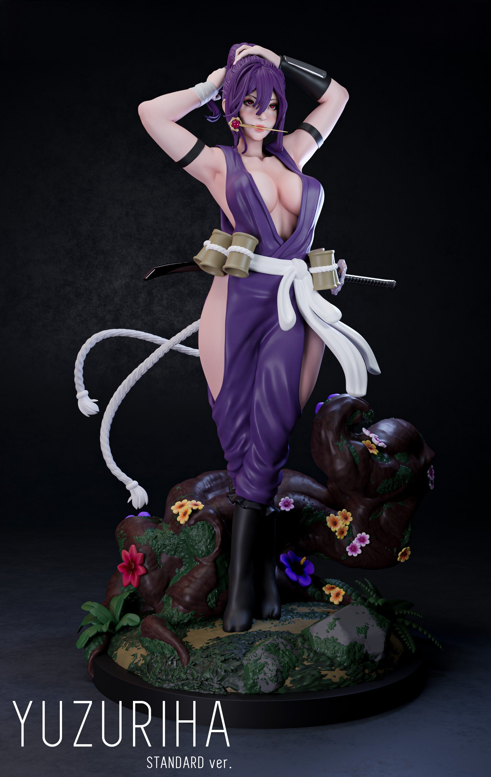 Yuzuriha Special Edition - Hell's Paradise 1/8 Scale - 3D Printed Garage Kit ガレージキット Resin Model Scale Figure フィギュア