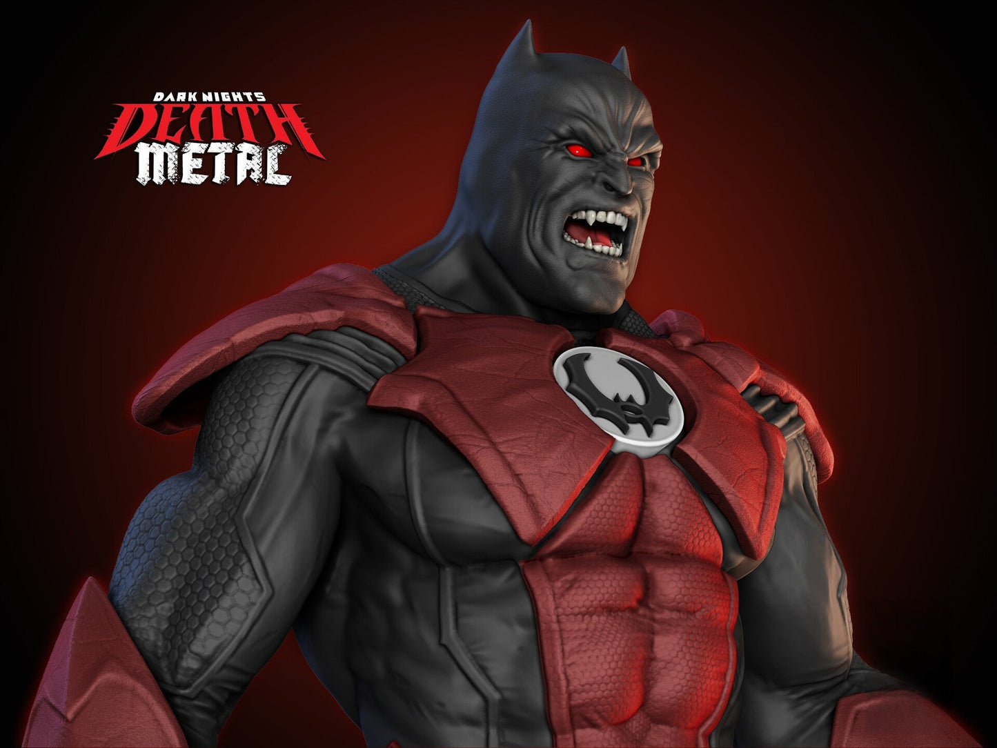 Batrocitus - Death Metal 7 - DC Multiverse - STL 3D Print Files - 3D Printed Garage Kit ガレージキット Resin Model Scale Figure フィギュア