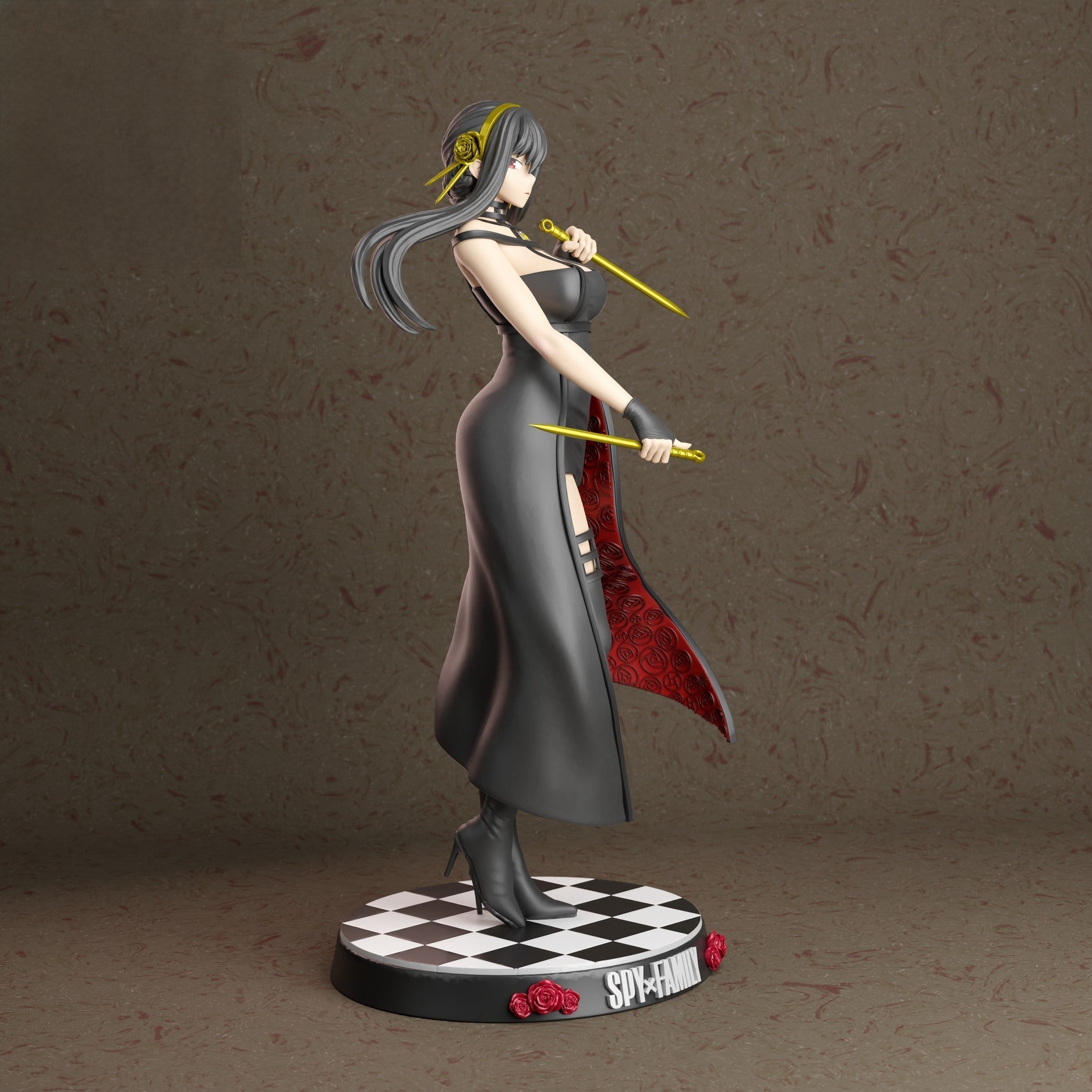 1277 Yor Forger Special Edition - Spy x Family - STL 3D Print Files - 3D Printed Garage Kit ガレージキット Resin Model Scale Figure フィギュア