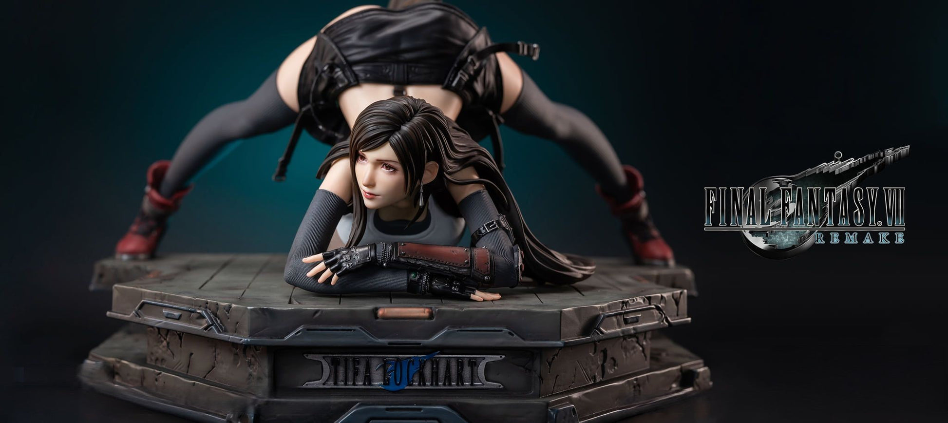 Tifa Lockhart Special Edition - Final Fantasy - STL 3D Print Files - 3D Printed Garage Kit ガレージキット Resin Model Scale Figure フィギュア