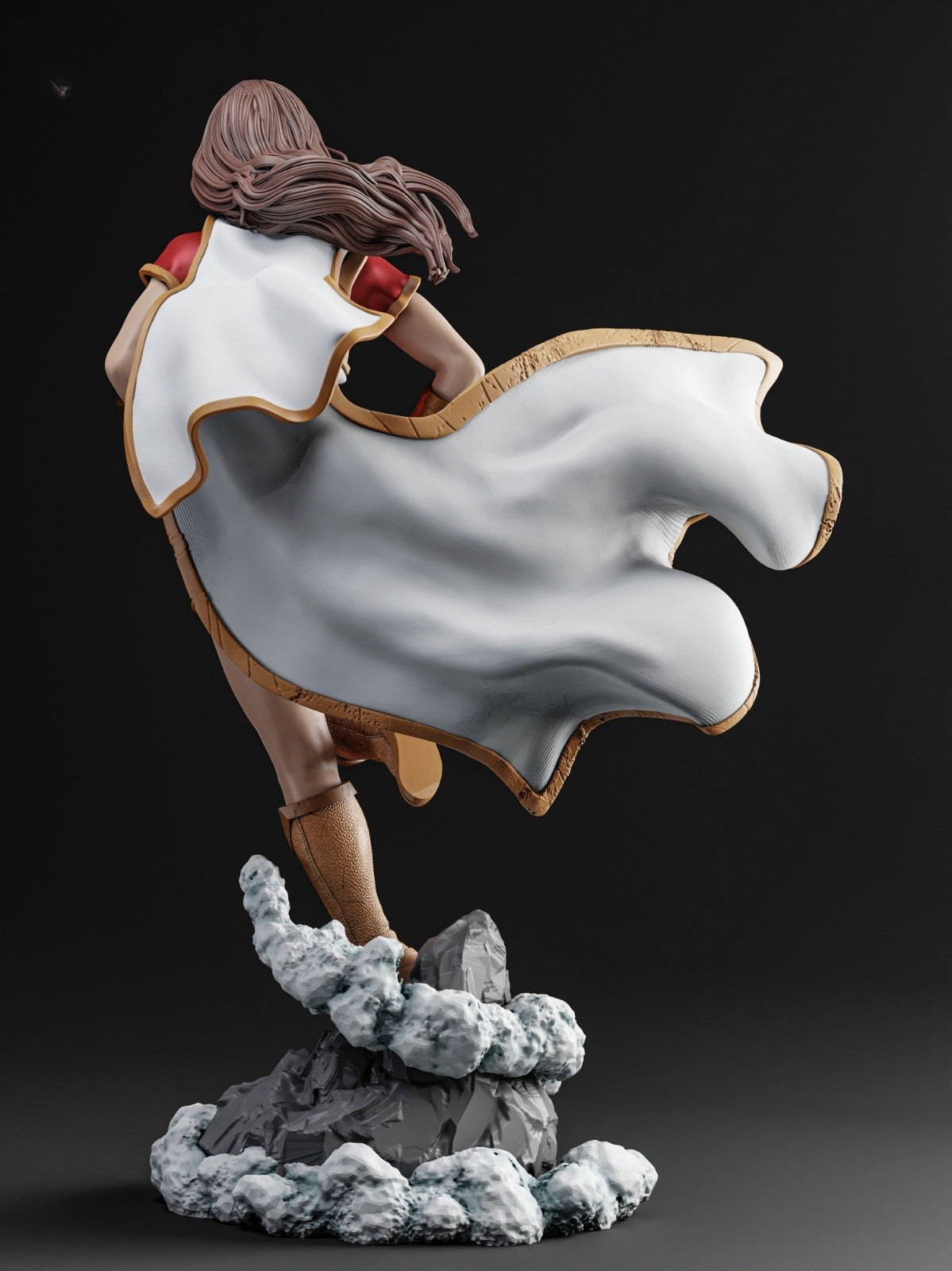 Mary Marvel - DC Comics - STL 3D Print Files - 3D Printed Garage Kit ガレージキット Resin Model Scale Figure フィギュア