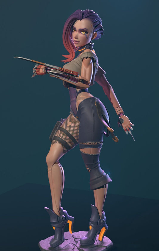 Cyberpunk Girl 1/8 Scale