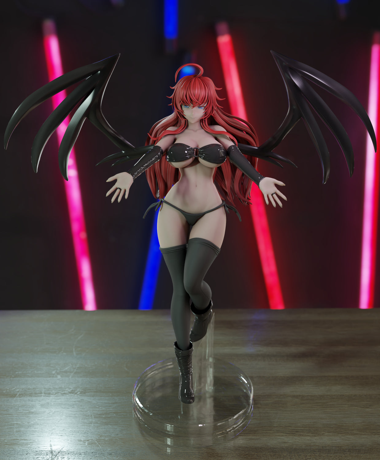 Rias Special Edition - STL 3D Print Files - 3D Printed Garage Kit ガレージキット Resin Model Scale Figure フィギュア