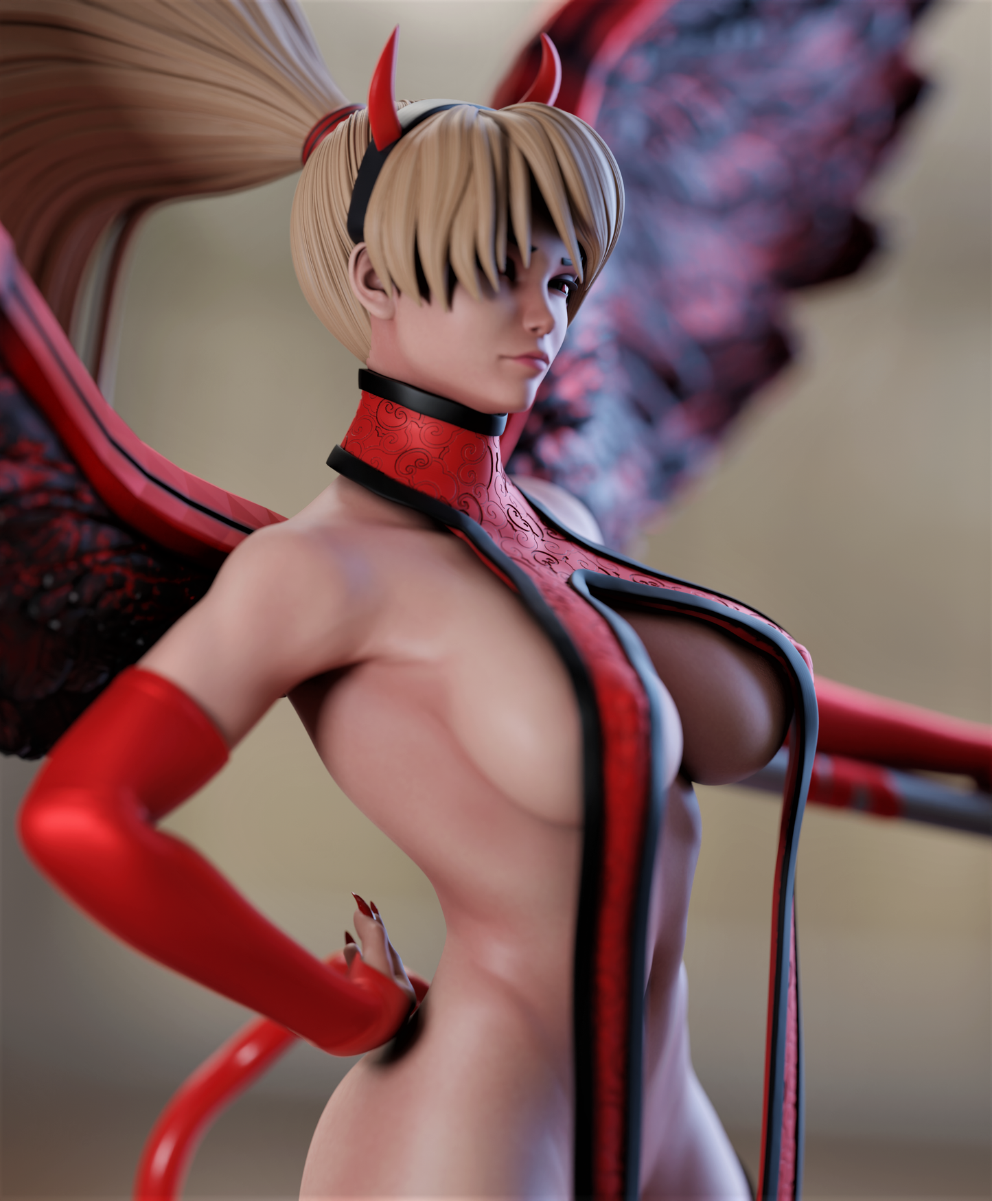 Pink Mercy Special Edition - Overwatch - STL 3D Print Files - 3D Printed Garage Kit ガレージキット Resin Model Scale Figure フィギュア