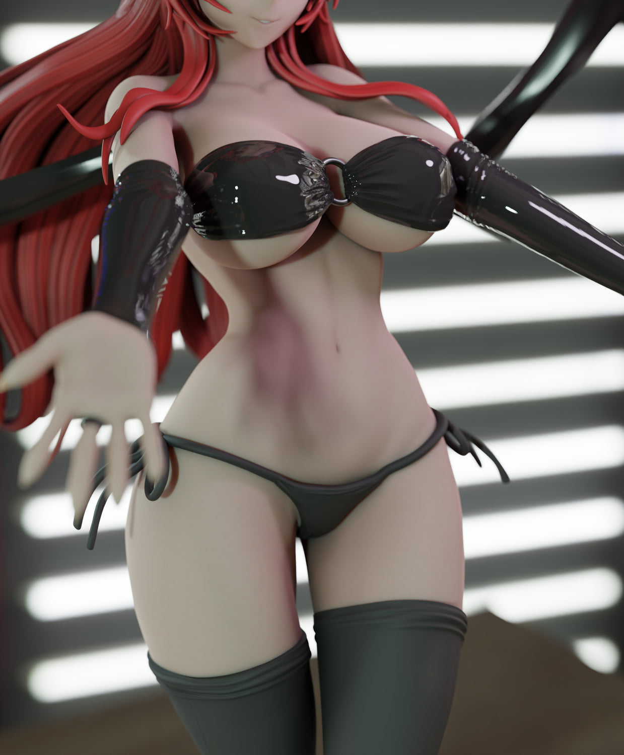 Rias Special Edition - STL 3D Print Files - 3D Printed Garage Kit ガレージキット Resin Model Scale Figure フィギュア
