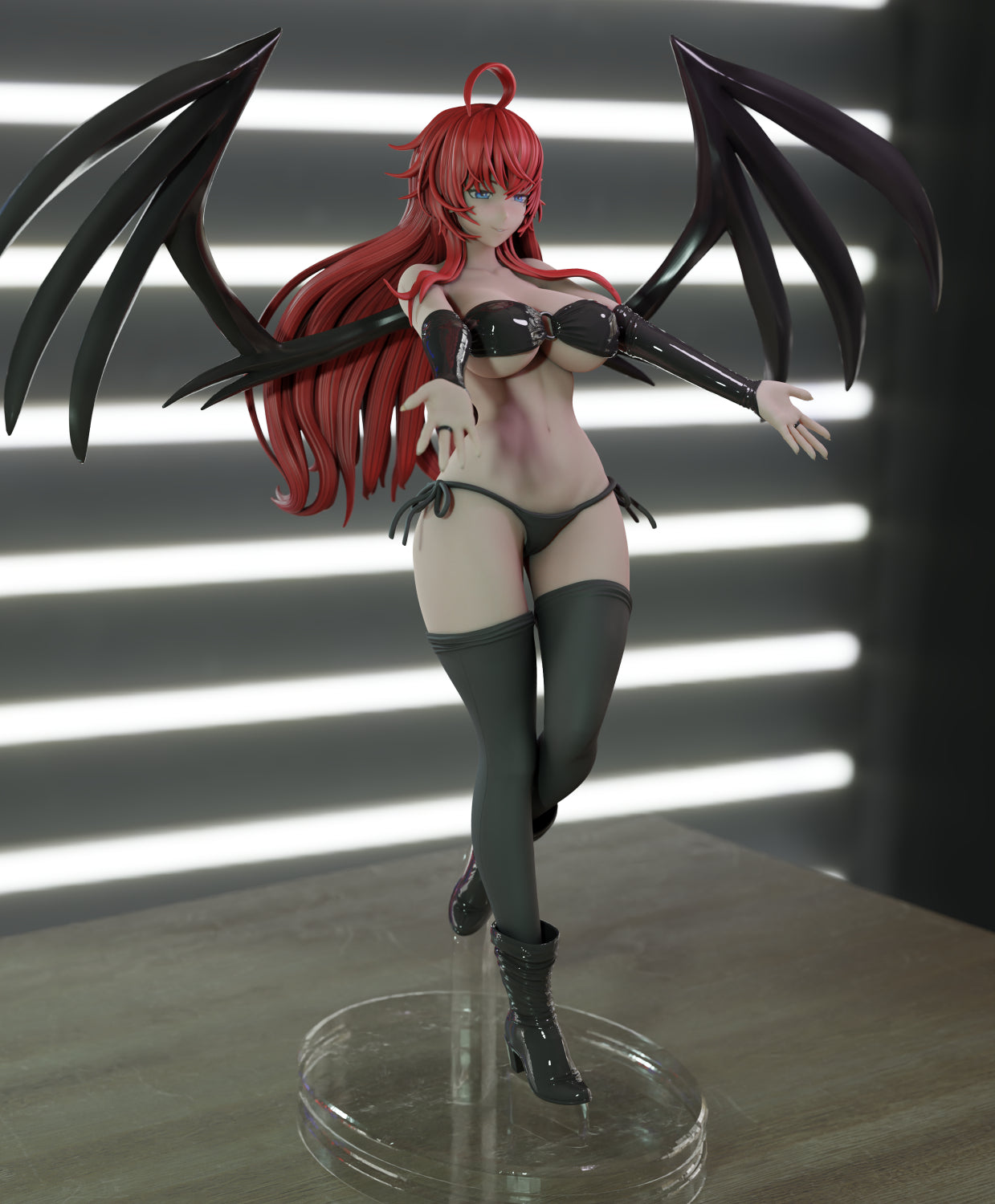 Rias Special Edition - STL 3D Print Files - 3D Printed Garage Kit ガレージキット Resin Model Scale Figure フィギュア