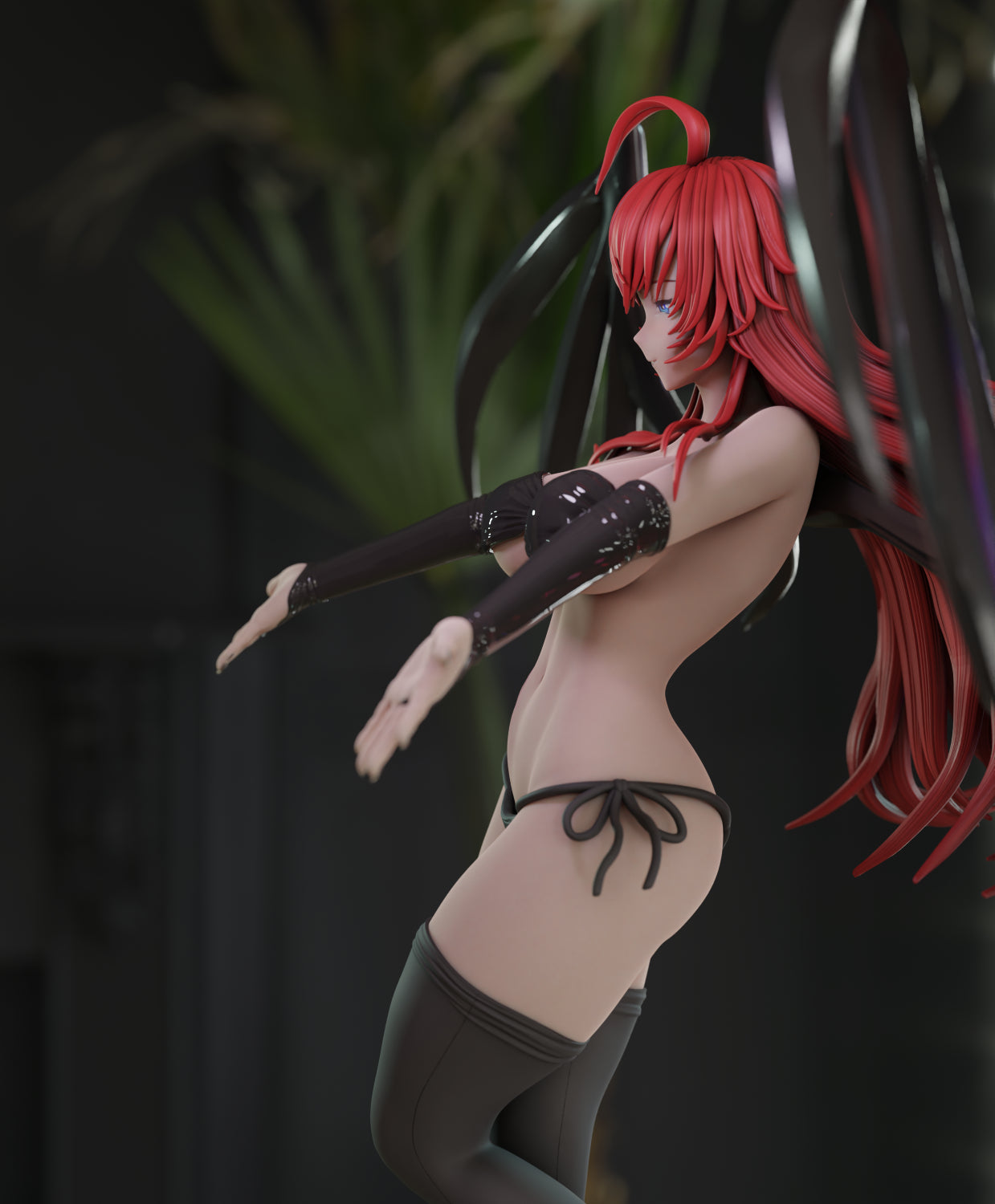 Rias Special Edition - STL 3D Print Files - 3D Printed Garage Kit ガレージキット Resin Model Scale Figure フィギュア