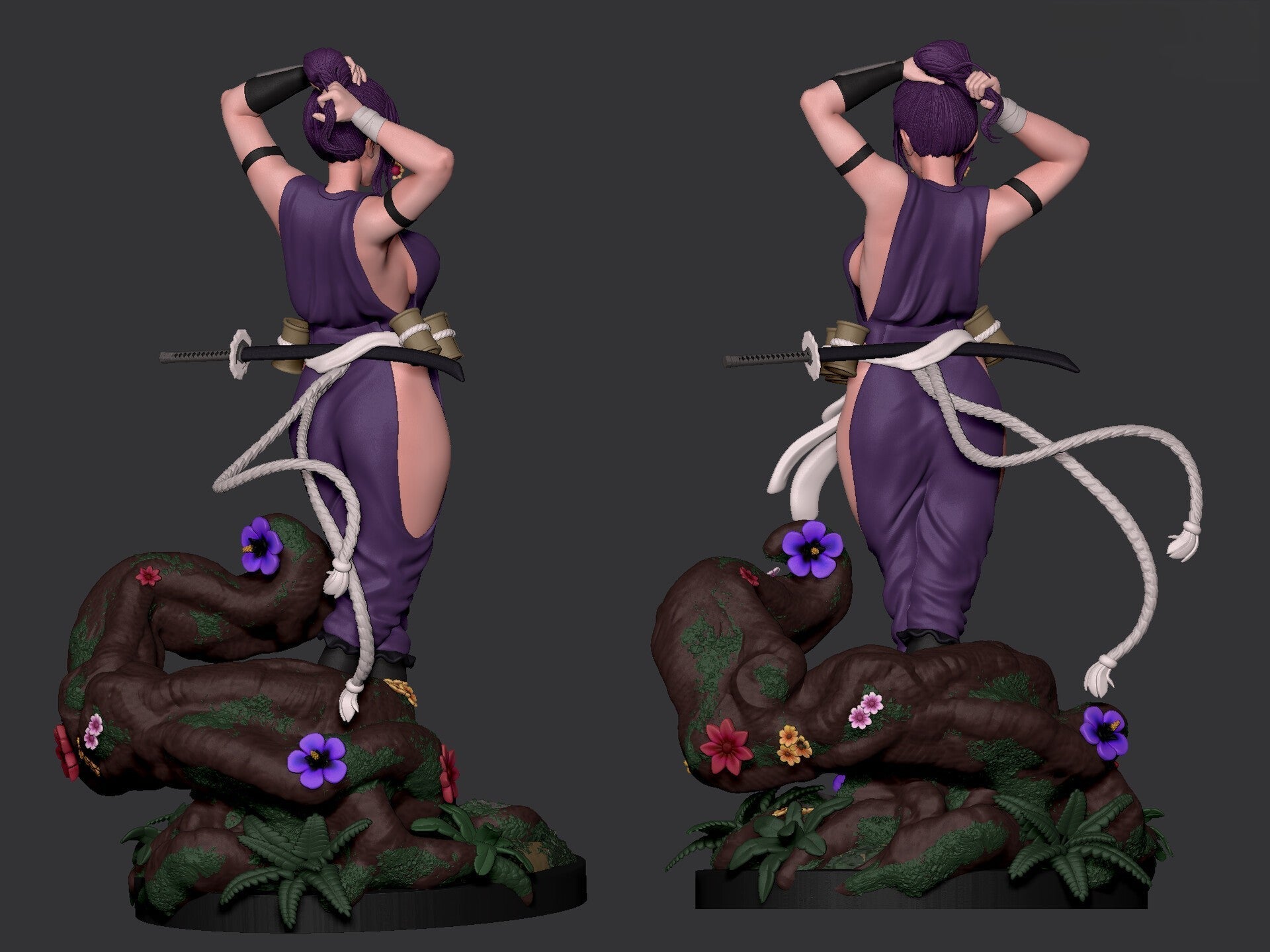 Yuzuriha Special Edition - Hell's Paradise 1/8 Scale - 3D Printed Garage Kit ガレージキット Resin Model Scale Figure フィギュア
