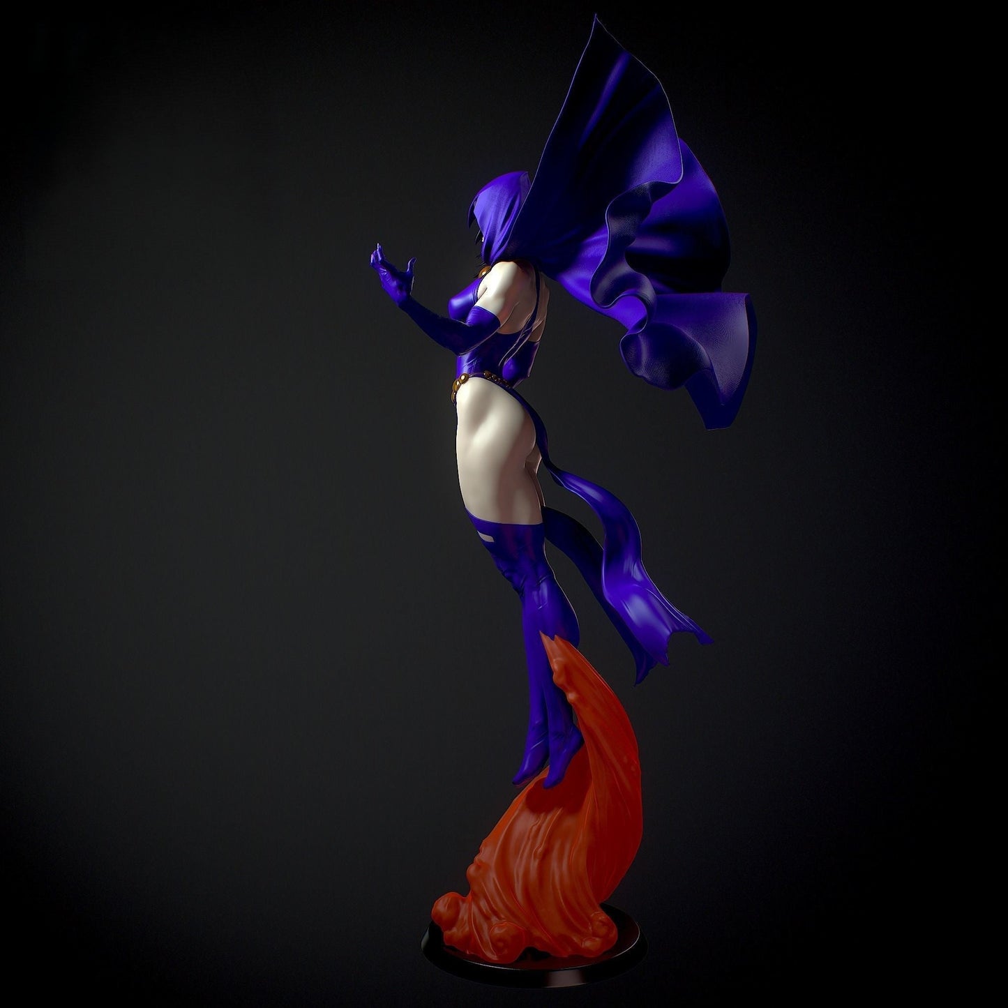 1417 Raven Special Edition - DC Comics - STL 3D Print Files - 3D Printed Garage Kit ガレージキット Resin Model Scale Figure フィギュア