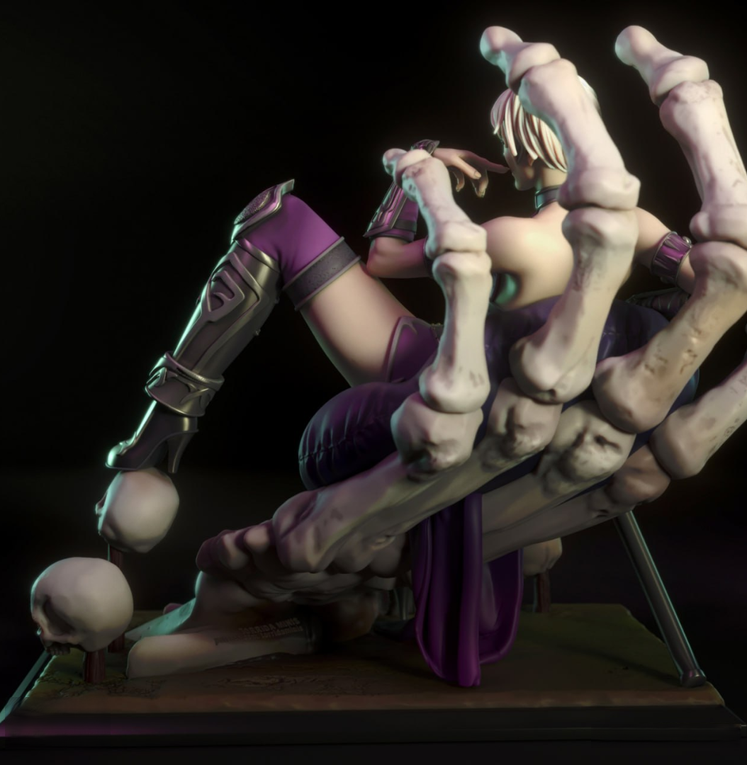 Evil-Lyn Special Edition - He-Man and the Masters of the Universe - STL 3D Print Files - 3D Printed Garage Kit ガレージキット Resin Model Scale Figure フィギュア