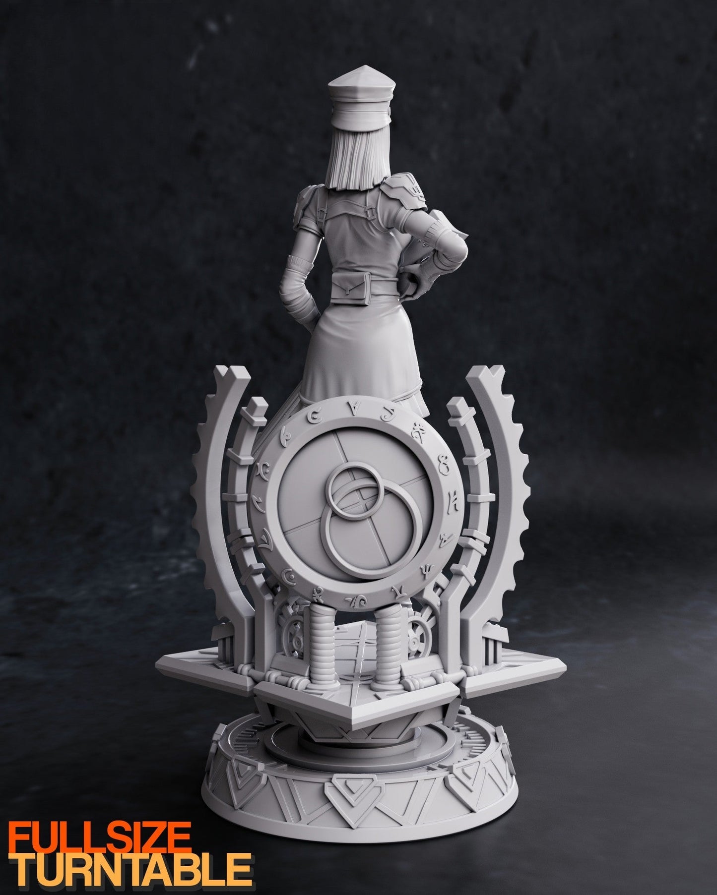 Caitlyn Arcane - League of Legends 1/8 Scale - 3D Printed Garage Kit ガレージキット Resin Model Scale Figure フィギュア