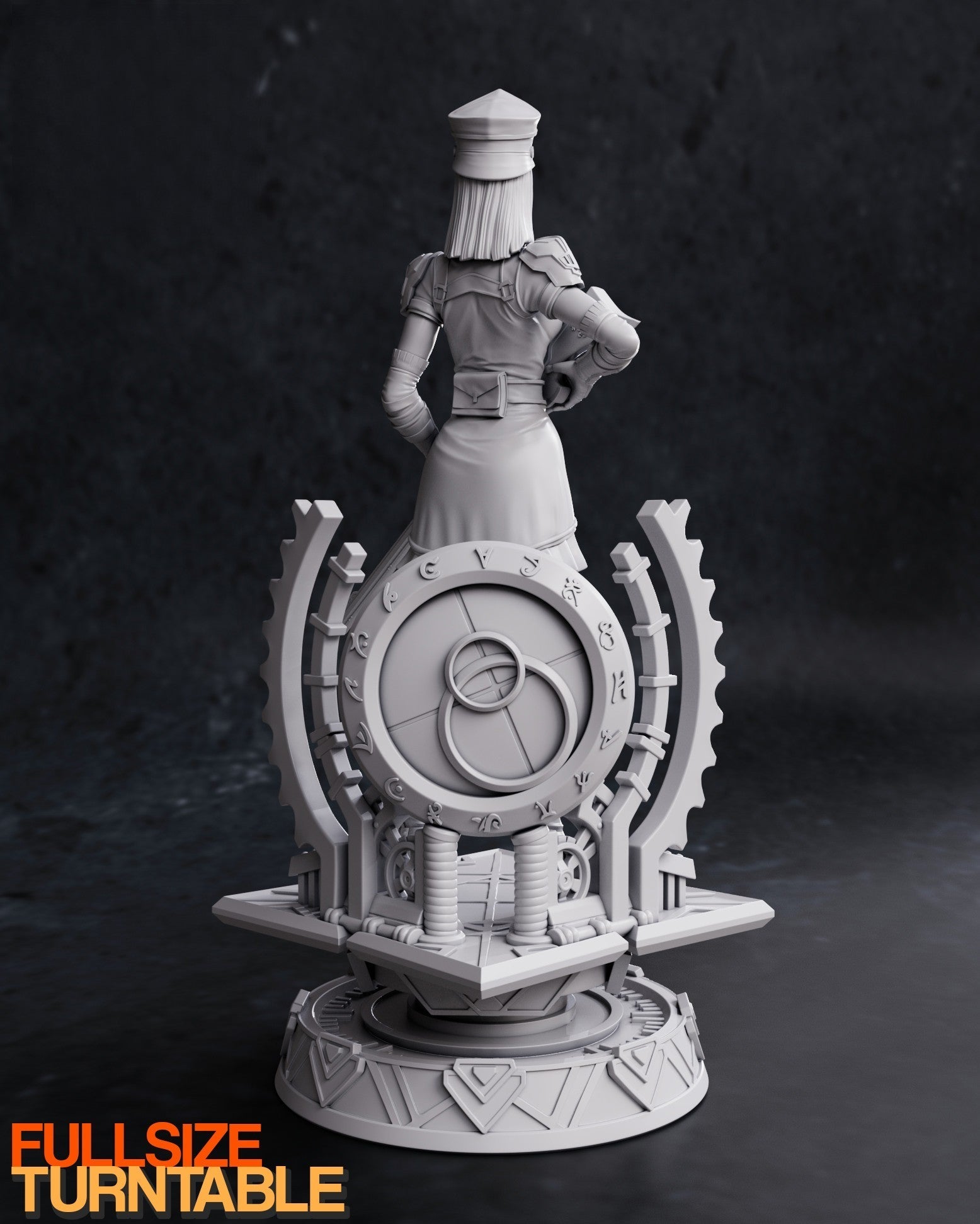 Caitlyn Arcane - League of Legends 1/8 Scale - 3D Printed Garage Kit ガレージキット Resin Model Scale Figure フィギュア