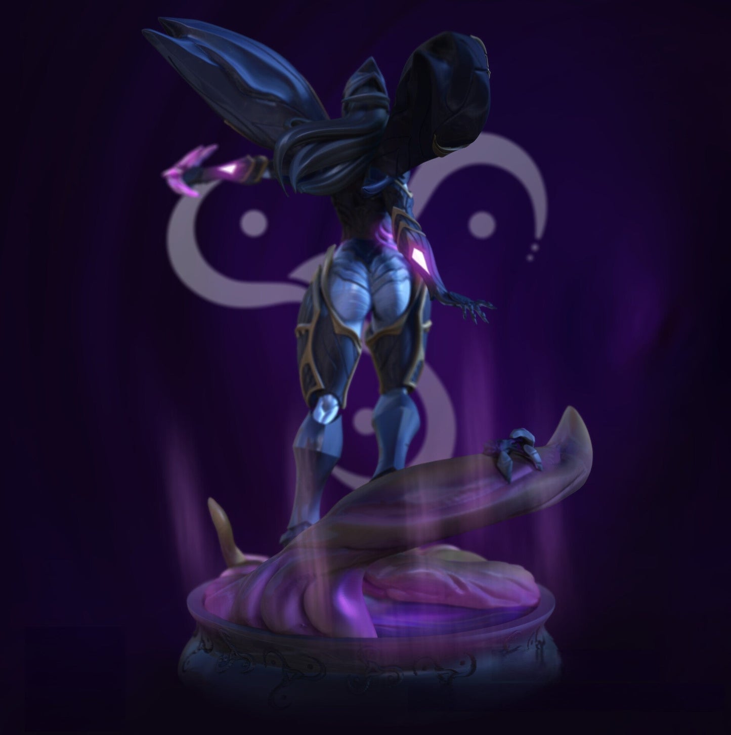 Kai'Sa - League of Legends 1/8 Scale - 3D Printed Garage Kit ガレージキット Resin Model Scale Figure フィギュア