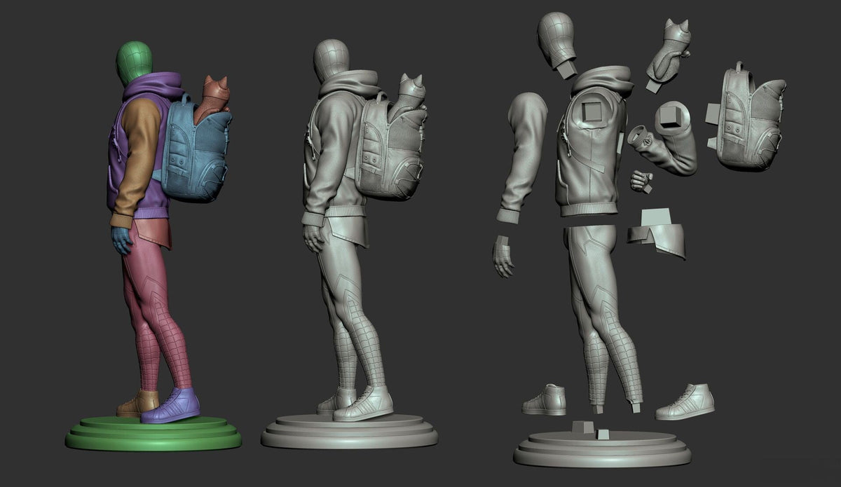 Battle-Ready Comic Universe Warrior resin kit view 10