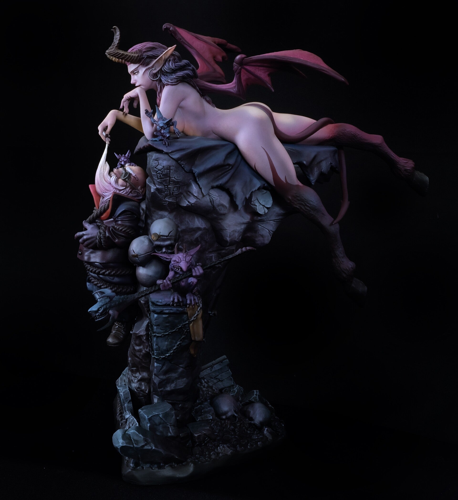 1489 Succubus Special Edition - STL 3D Print Files - 3D Printed Garage Kit ガレージキット Resin Model Scale Figure フィギュア