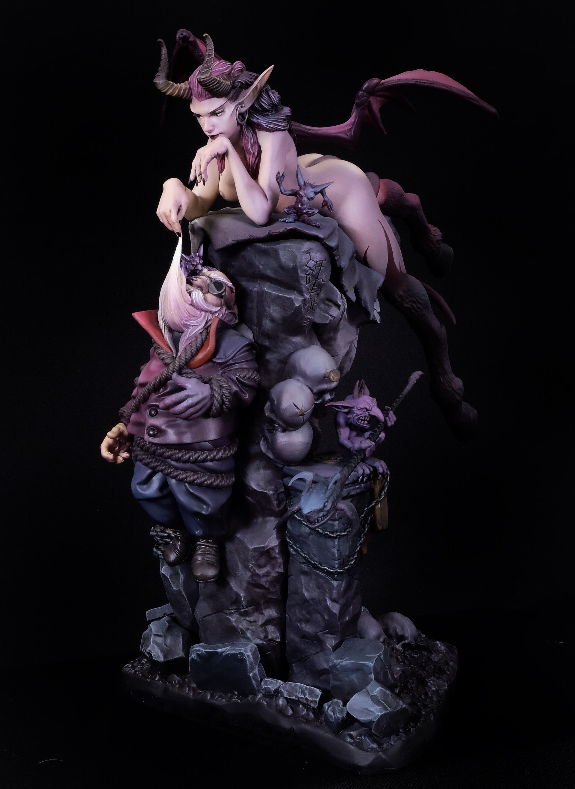 1489 Succubus Special Edition - STL 3D Print Files - 3D Printed Garage Kit ガレージキット Resin Model Scale Figure フィギュア