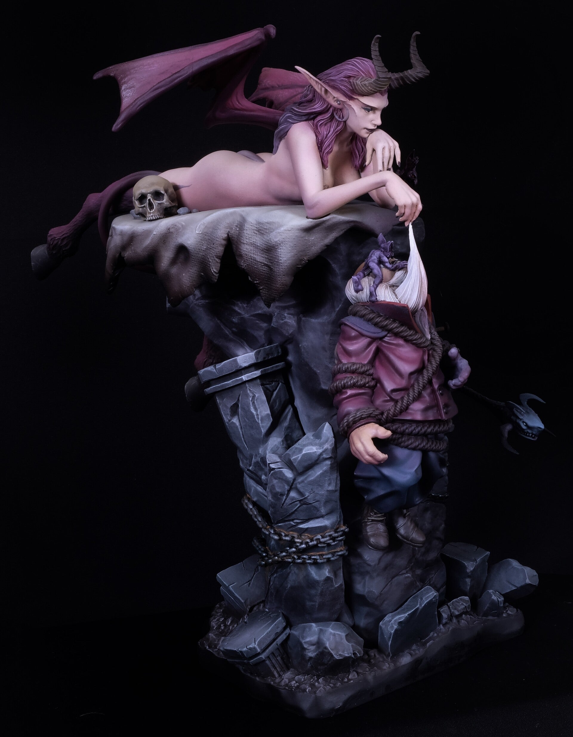 1489 Succubus Special Edition - STL 3D Print Files - 3D Printed Garage Kit ガレージキット Resin Model Scale Figure フィギュア