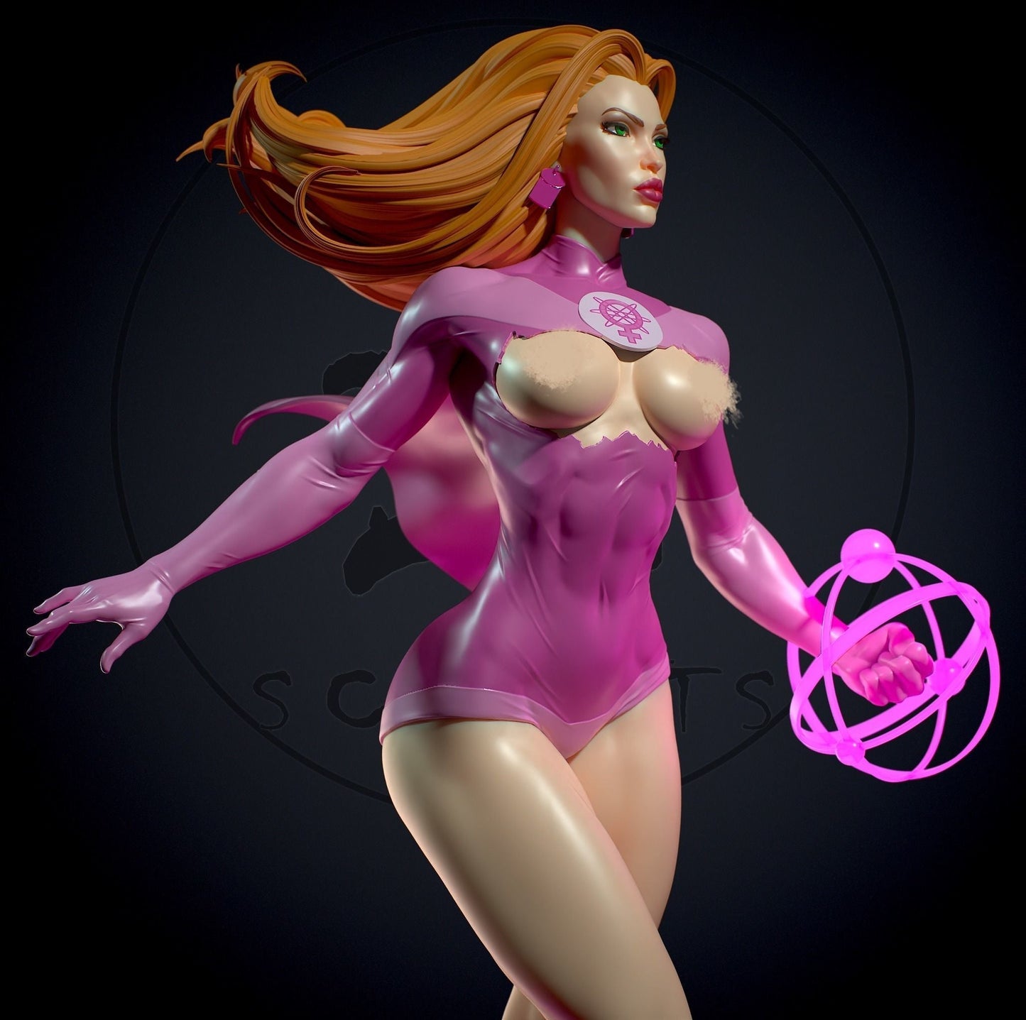 1568 Atom Eve Special Edition - Invincible - STL 3D Print Files - 3D Printed Garage Kit ガレージキット Resin Model Scale Figure フィギュア