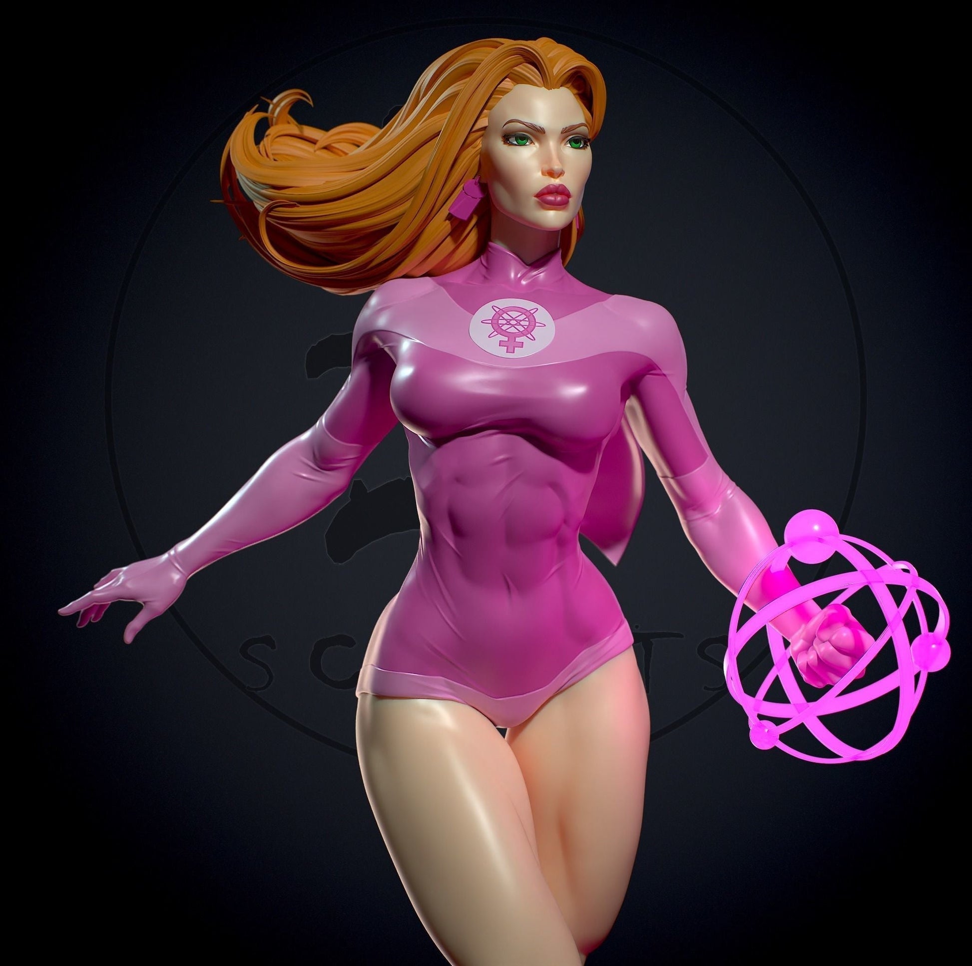 1568 Atom Eve Special Edition - Invincible - STL 3D Print Files - 3D Printed Garage Kit ガレージキット Resin Model Scale Figure フィギュア