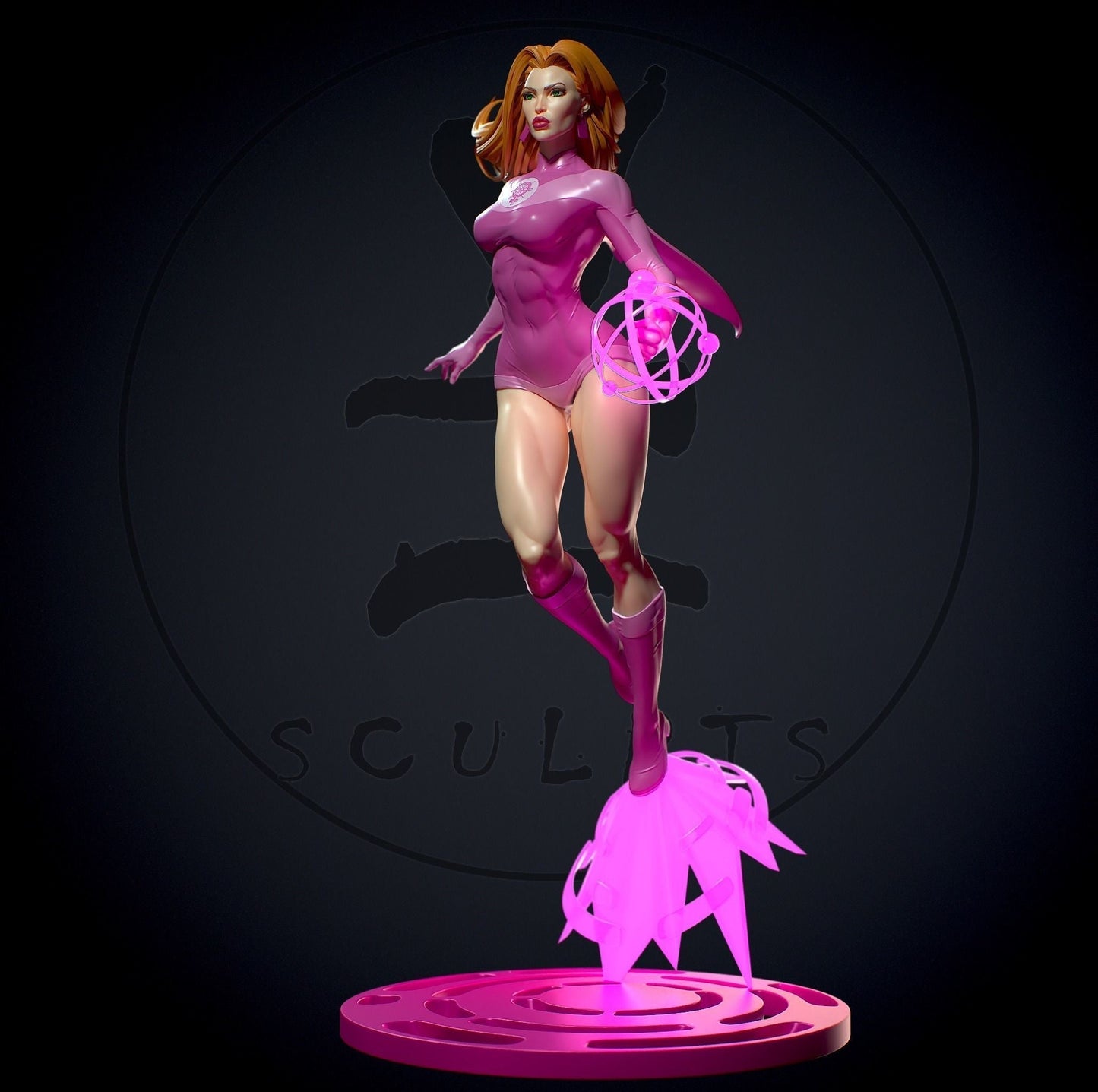 1568 Atom Eve Special Edition - Invincible - STL 3D Print Files - 3D Printed Garage Kit ガレージキット Resin Model Scale Figure フィギュア