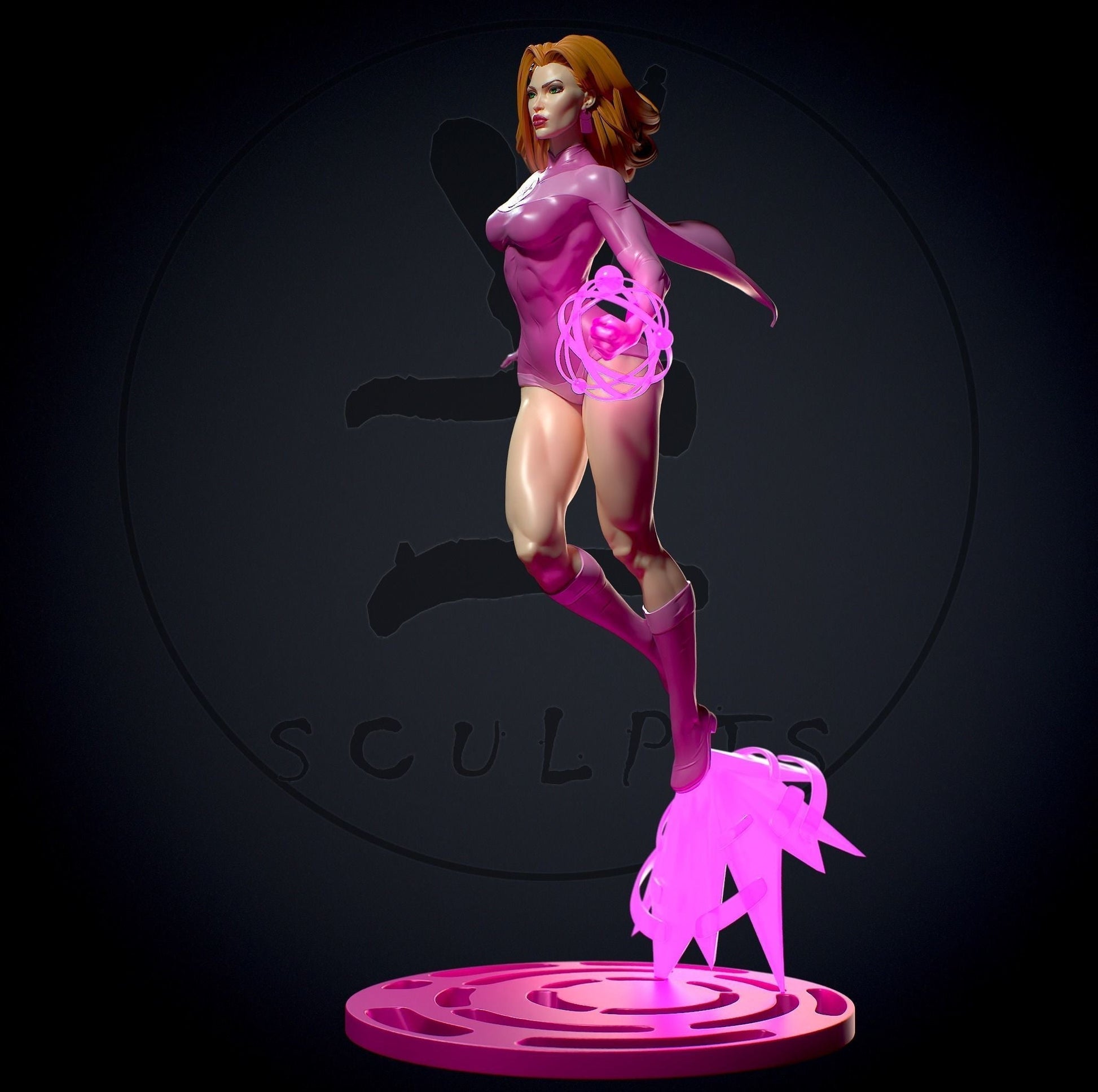 1568 Atom Eve Special Edition - Invincible - STL 3D Print Files - 3D Printed Garage Kit ガレージキット Resin Model Scale Figure フィギュア