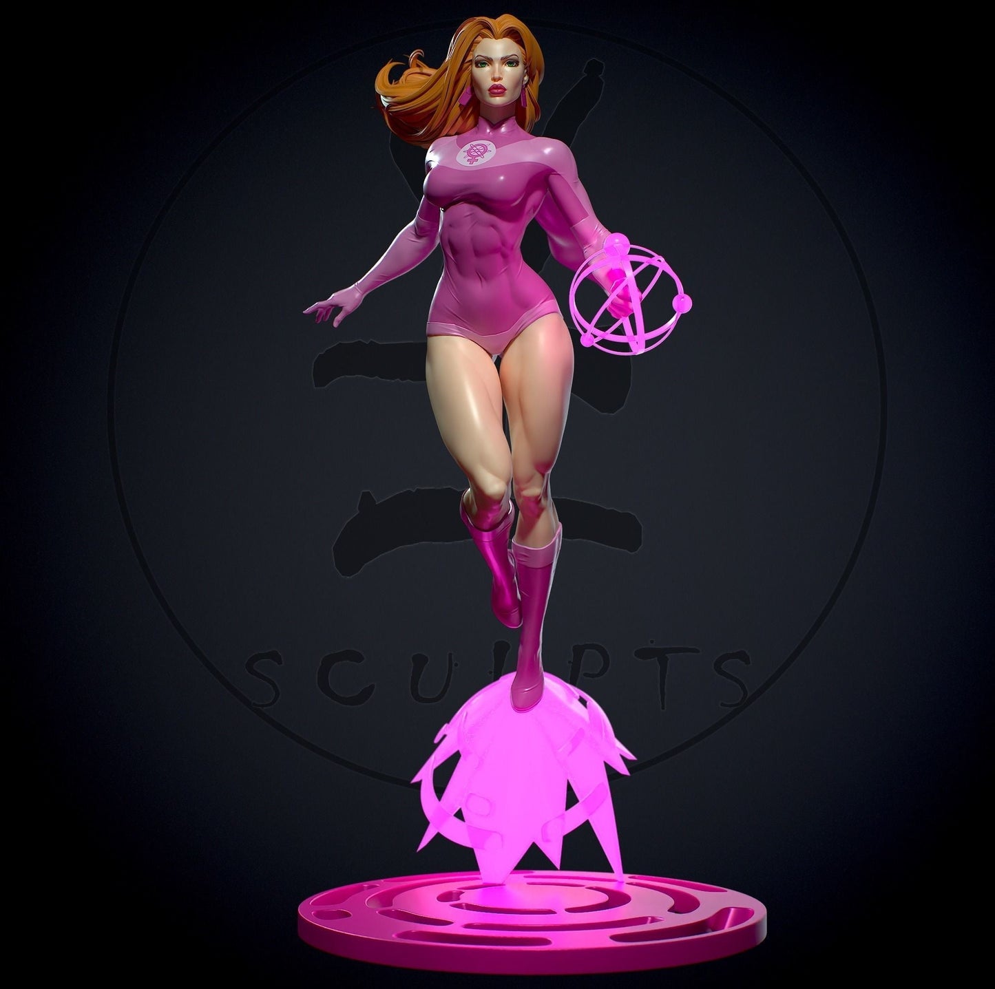 1568 Atom Eve Special Edition - Invincible - STL 3D Print Files - 3D Printed Garage Kit ガレージキット Resin Model Scale Figure フィギュア