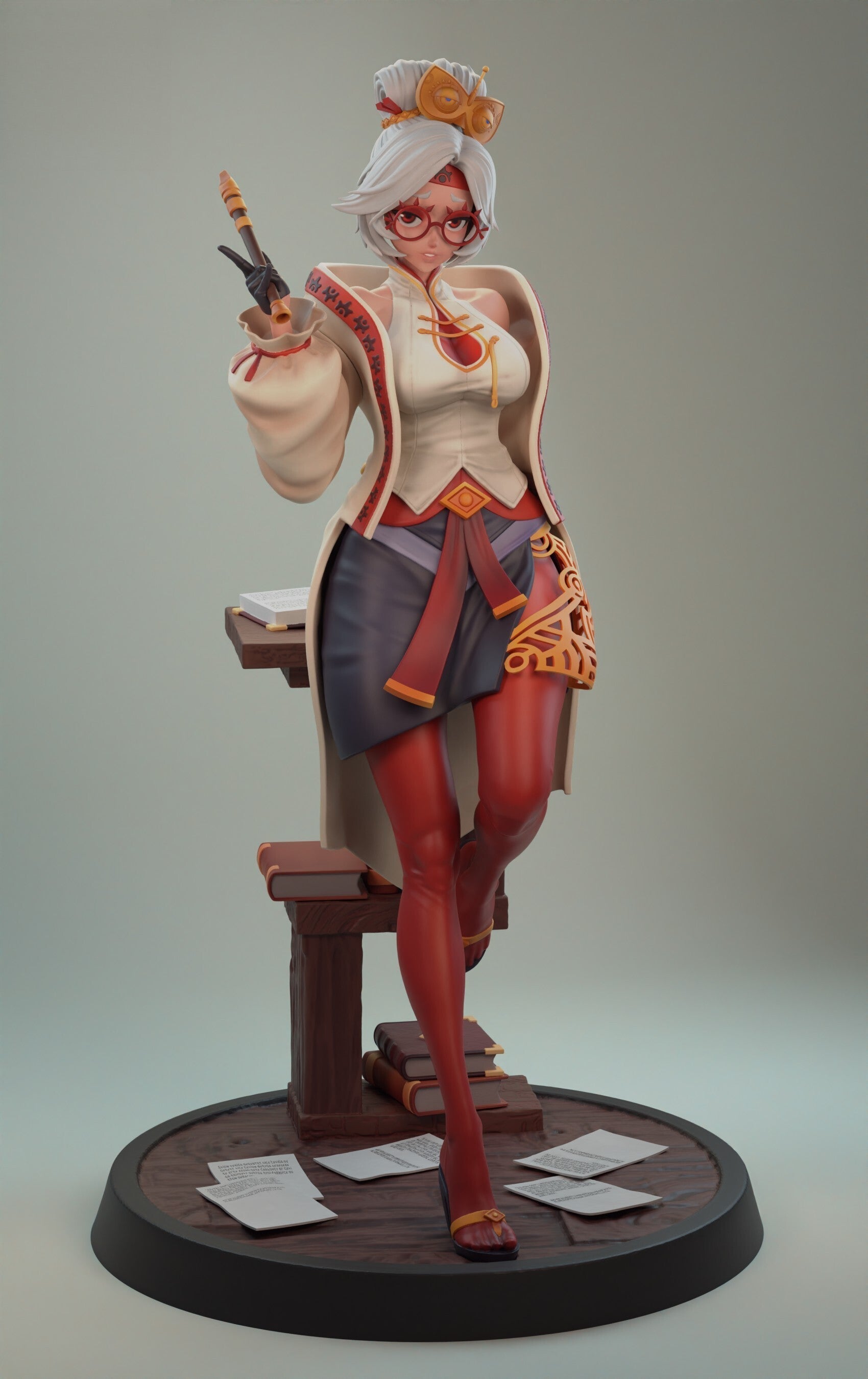 Purah Special Edition - The Legend of Zelda - STL 3D Print Files - 3D Printed Garage Kit ガレージキット Resin Model Scale Figure フィギュア