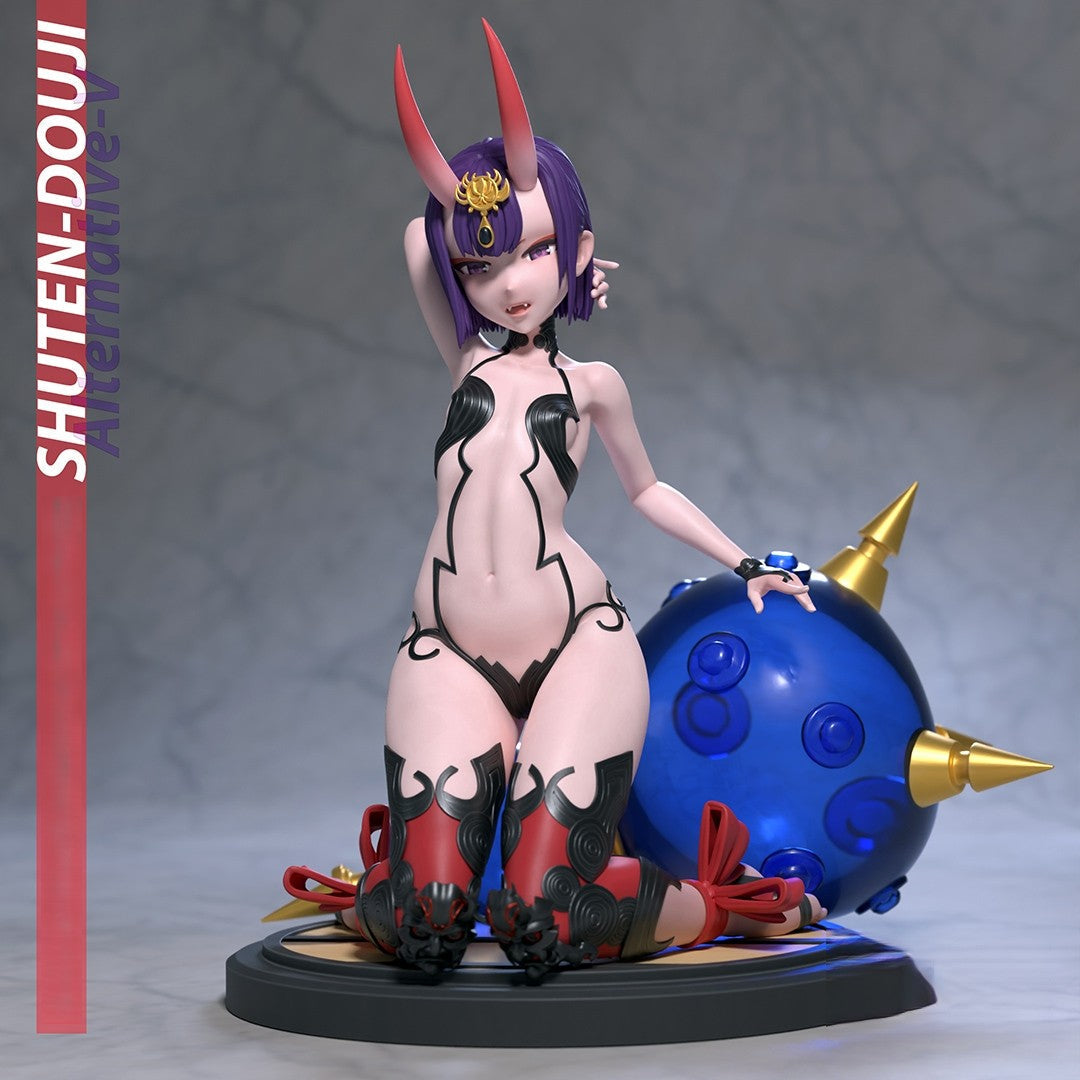 Shuten-Douji Special Edition - Fate/Grand Order 1/8 Scale - 3D Printed Garage Kit ガレージキット Resin Model Scale Figure フィギュア