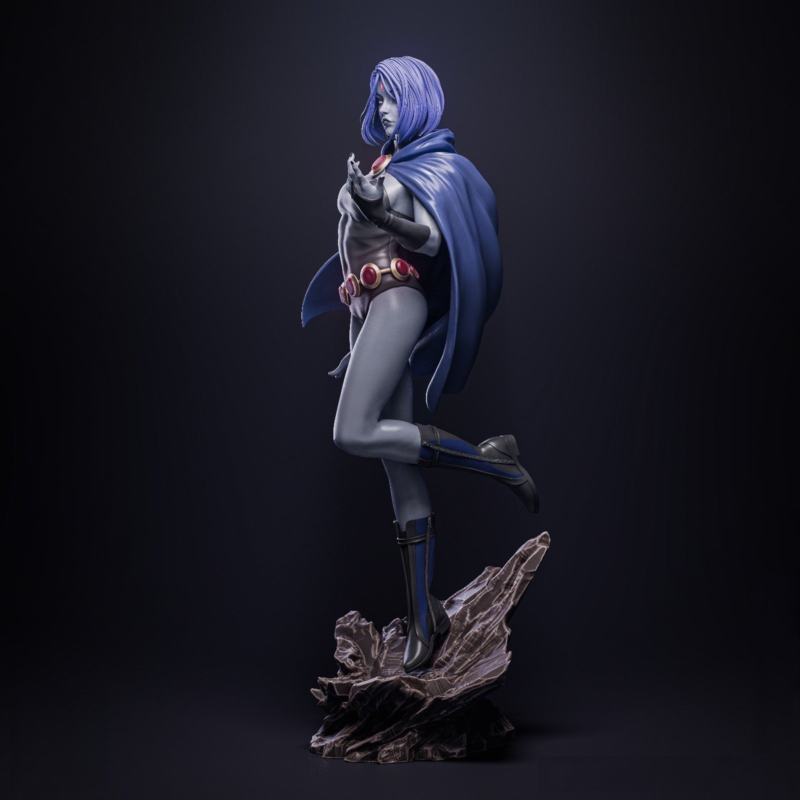 Raven - DC Comics 1/8 Scale - 3D Printed Garage Kit ガレージキット Resin Model Scale Figure フィギュア
