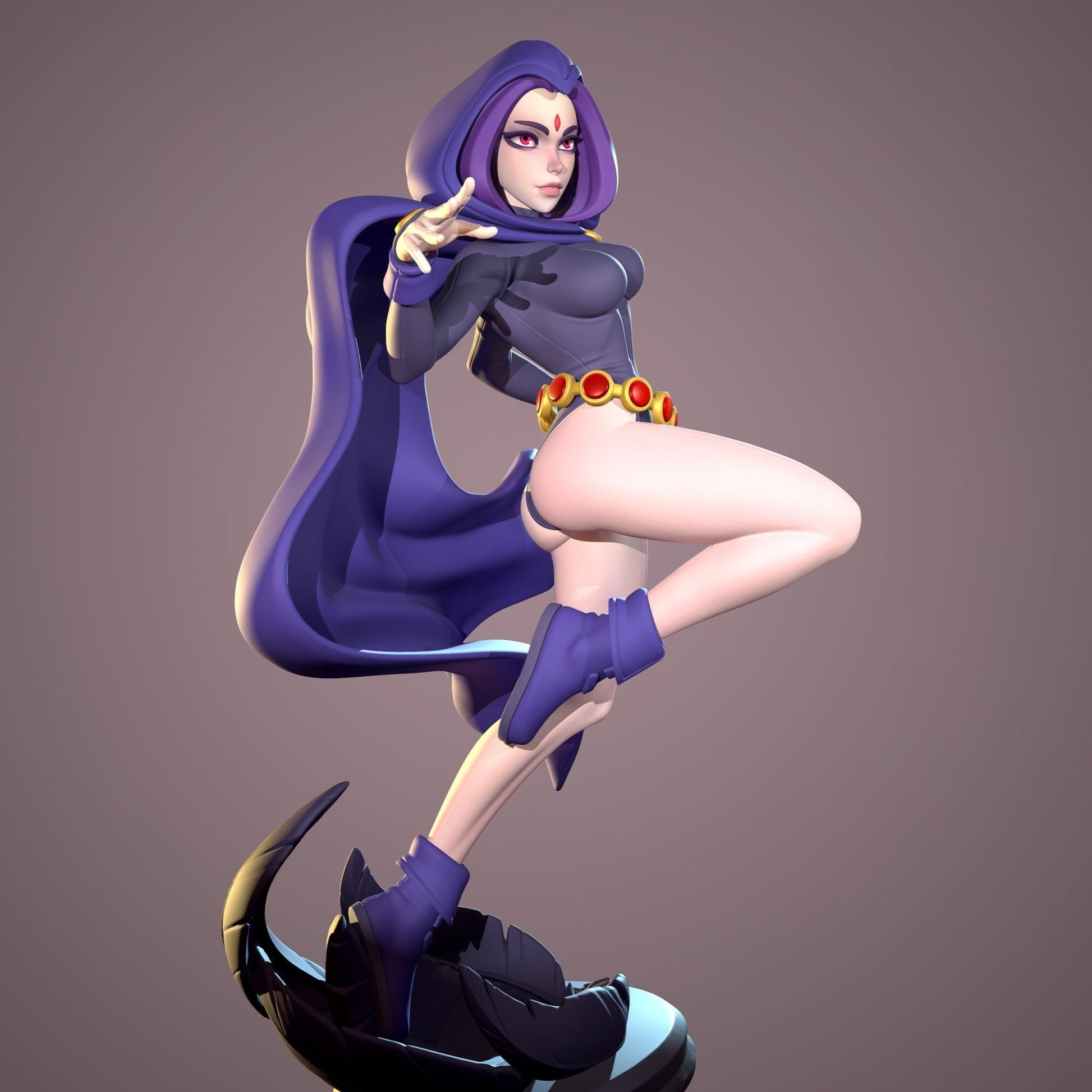 1506 Raven Special Edition - DC Comics - STL 3D Print Files - 3D Printed Garage Kit ガレージキット Resin Model Scale Figure フィギュア