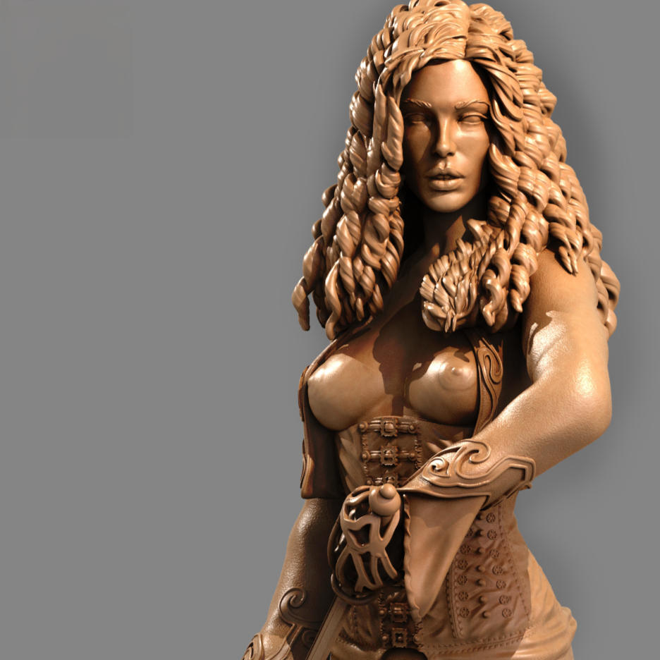 Anna Valerious Special Edition - Van Helsing - STL 3D Print Files - 3D Printed Garage Kit ガレージキット Resin Model Scale Figure フィギュア