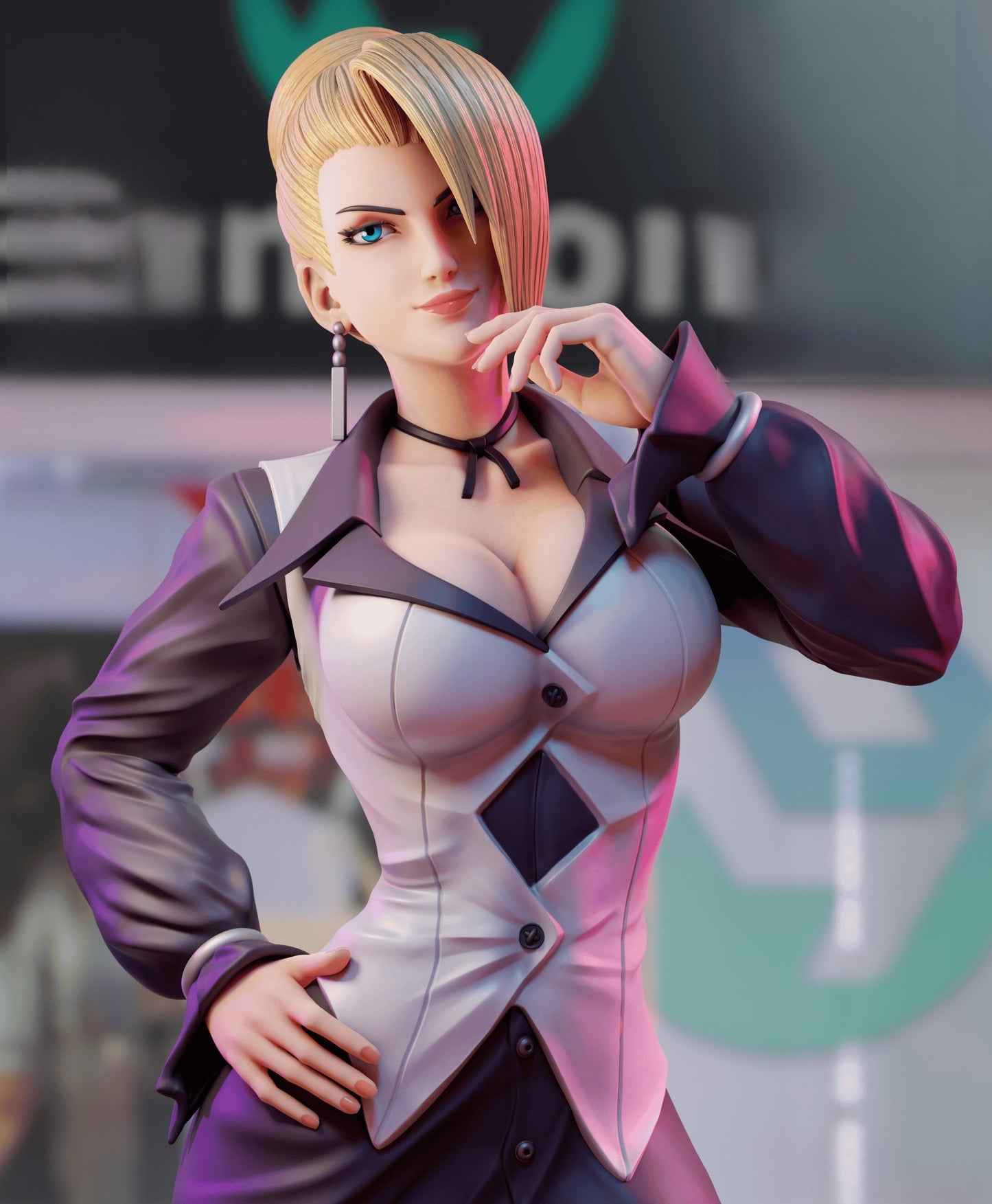 Mature Special Edition - The King of Fighters - STL 3D Print Files - 3D Printed Garage Kit ガレージキット Resin Model Scale Figure フィギュア