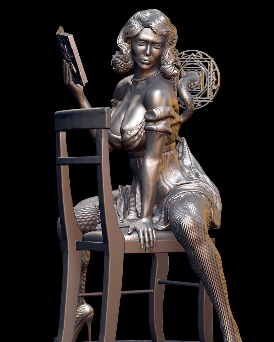 Teacher Wanda Special Edition - Marvel Comics 1/8 Scale - 3D Printed Garage Kit ガレージキット Resin Model Scale Figure フィギュア