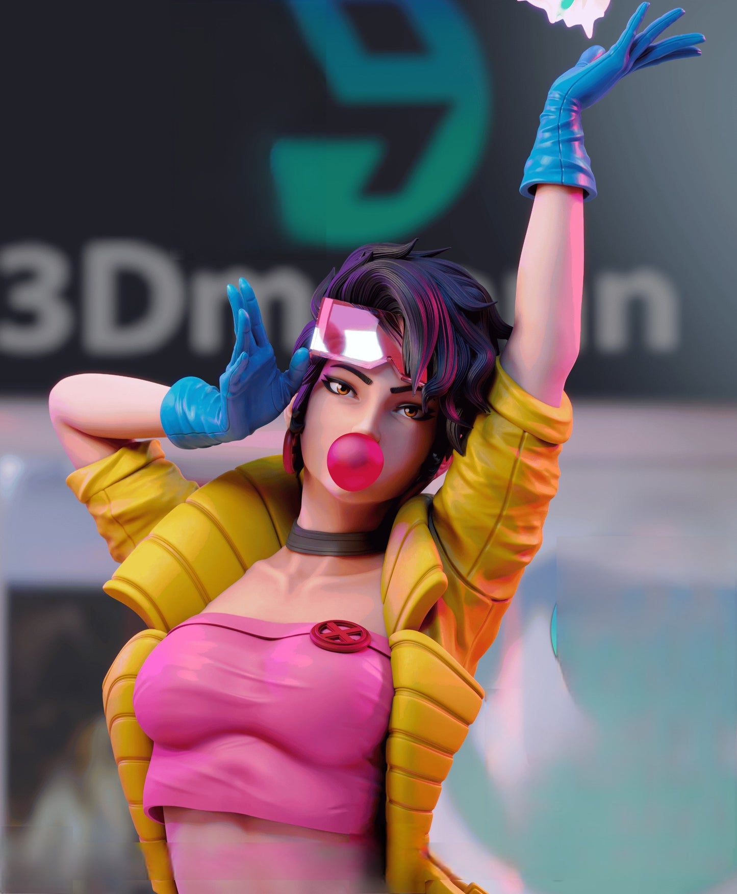 Jubilee Special Edition - X-Men Evolution 1/8 Scale - 3D Printed Garage Kit ガレージキット Resin Model Scale Figure フィギュア