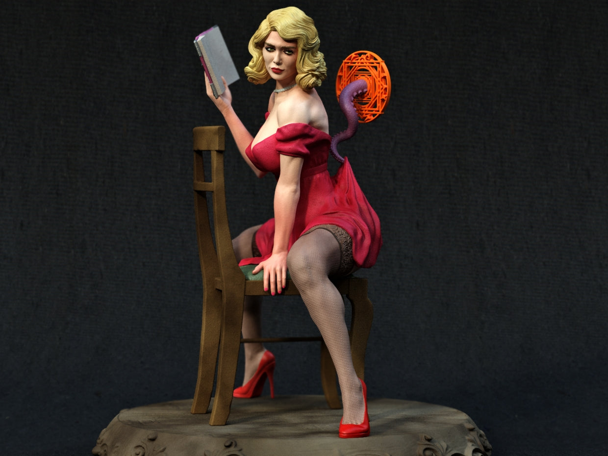 Teacher Wanda Special Edition - Marvel Comics 1/8 Scale - 3D Printed Garage Kit ガレージキット Resin Model Scale Figure フィギュア