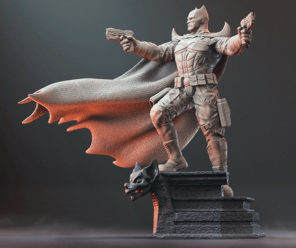 Batman Thomas Wayne - STL 3D Print Files - 3D Printed Garage Kit ガレージキット Resin Model Scale Figure フィギュア