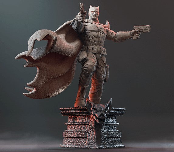 Batman Thomas Wayne - STL 3D Print Files - 3D Printed Garage Kit ガレージキット Resin Model Scale Figure フィギュア