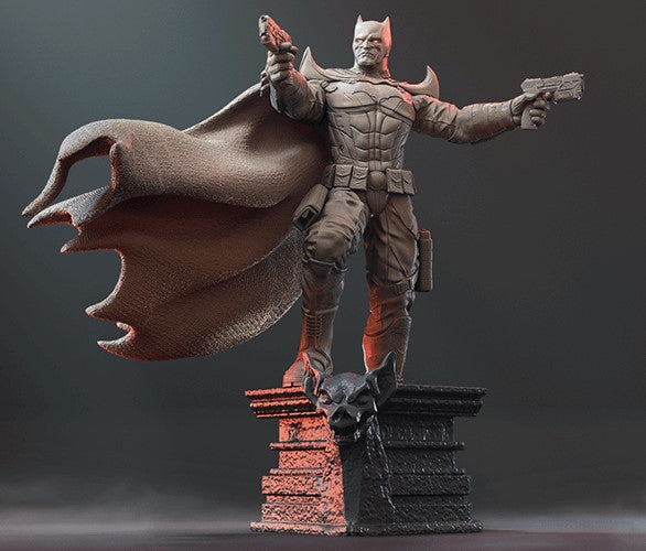Batman Thomas Wayne - STL 3D Print Files - 3D Printed Garage Kit ガレージキット Resin Model Scale Figure フィギュア